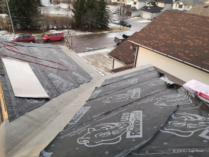 shingles - roofing - underlayment