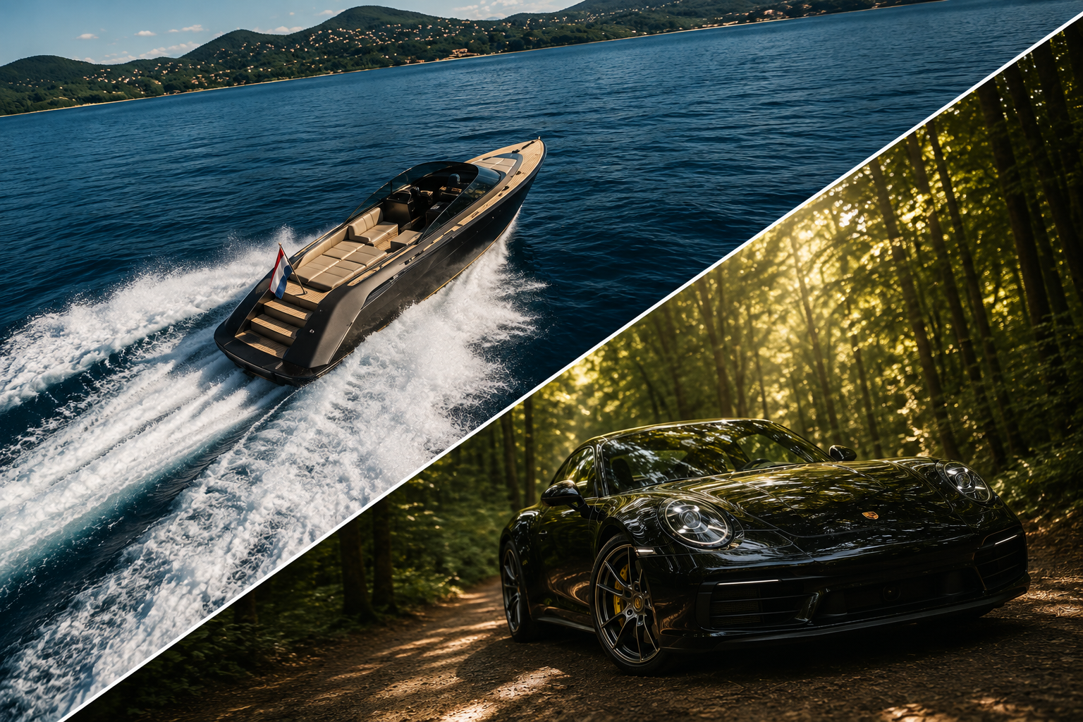     Culinary collaboration for Wajer Yachts and Porsche, part of a private client experience in the Netherlands.