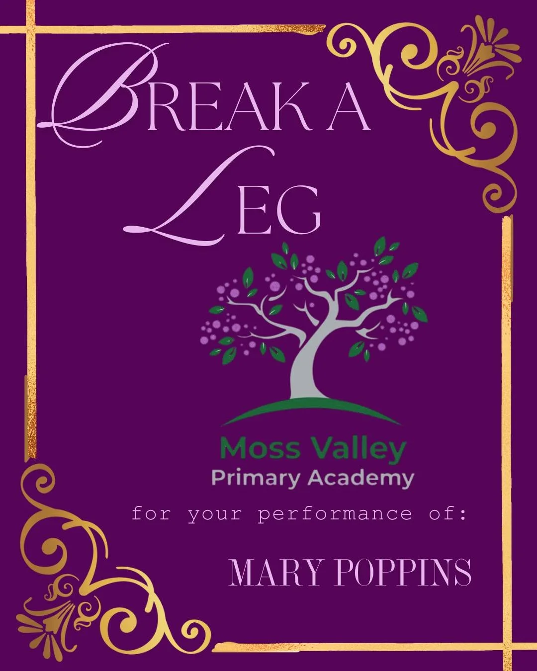 ☂️ Break a leg to all the wonderful performers at Moss Valley Primary School as they take the stage with Mary Poppins!
We hope your show is practically perfect in every way&mdash;have the most magical time! ✨🎶
#MaryPoppinsMusical #BreakALeg #SchoolP