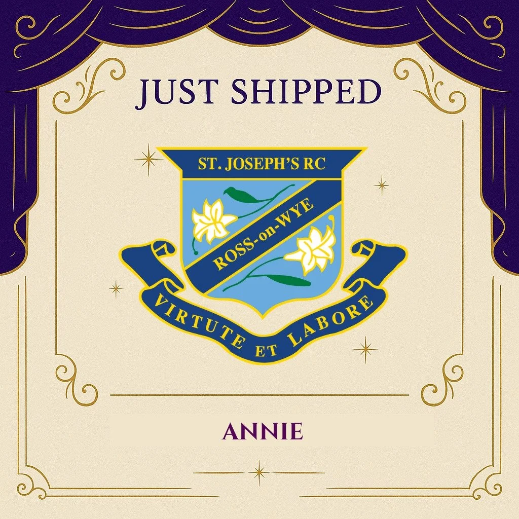 🧳 Our Annie costumes are on their way to St Joseph&rsquo;s Catholic Primary School in Hereford!
We can't wait to see your cast shine in these classic looks&mdash;have an amazing time bringing this timeless musical to the stage! 🎶🧡
#AnnieTheMusical