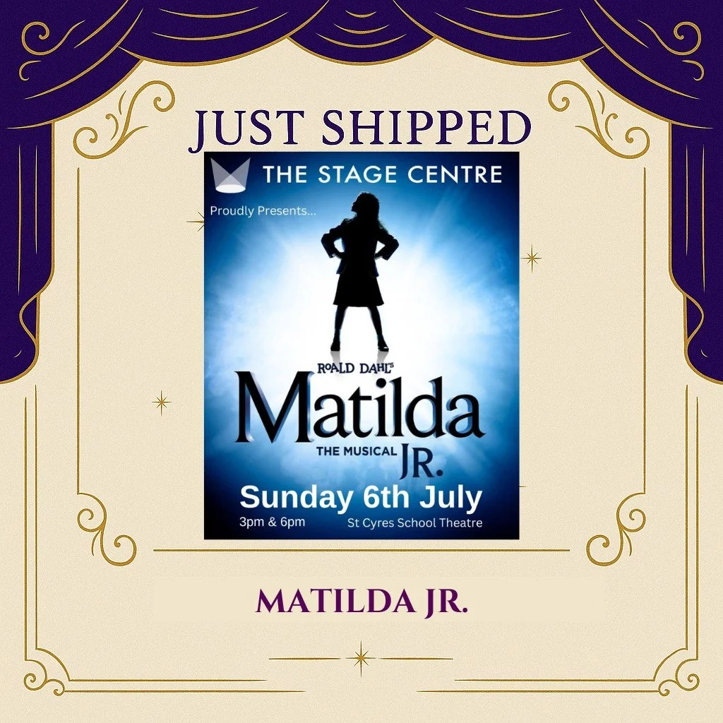 📦✨ Matilda Jr. costumes are on the move! ✨📦
We&rsquo;ve just shipped a fabulous set to The Performance Centres for their upcoming production of Matilda Jr. 🎭📚

We can&rsquo;t wait to see how they bring this story to life &mdash; full of magic, mi