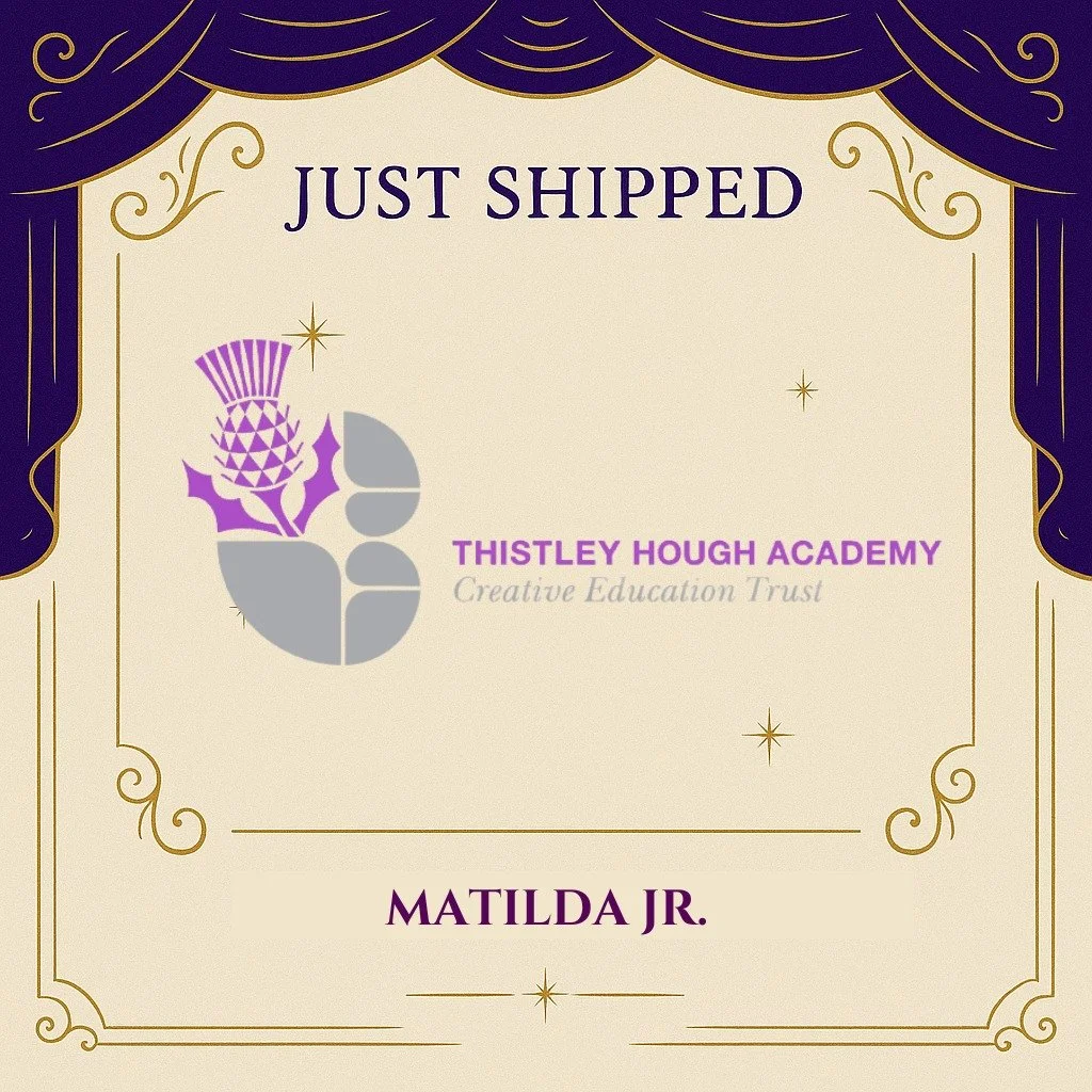 📦✨ Matilda Jr. is on the move! ✨📦
A practically perfect set of costumes is heading out to Thistley Hough Academy for their upcoming production of Matilda Jr. 🎭📚

We can&rsquo;t wait to see their take on this magical musical filled with mischief, 