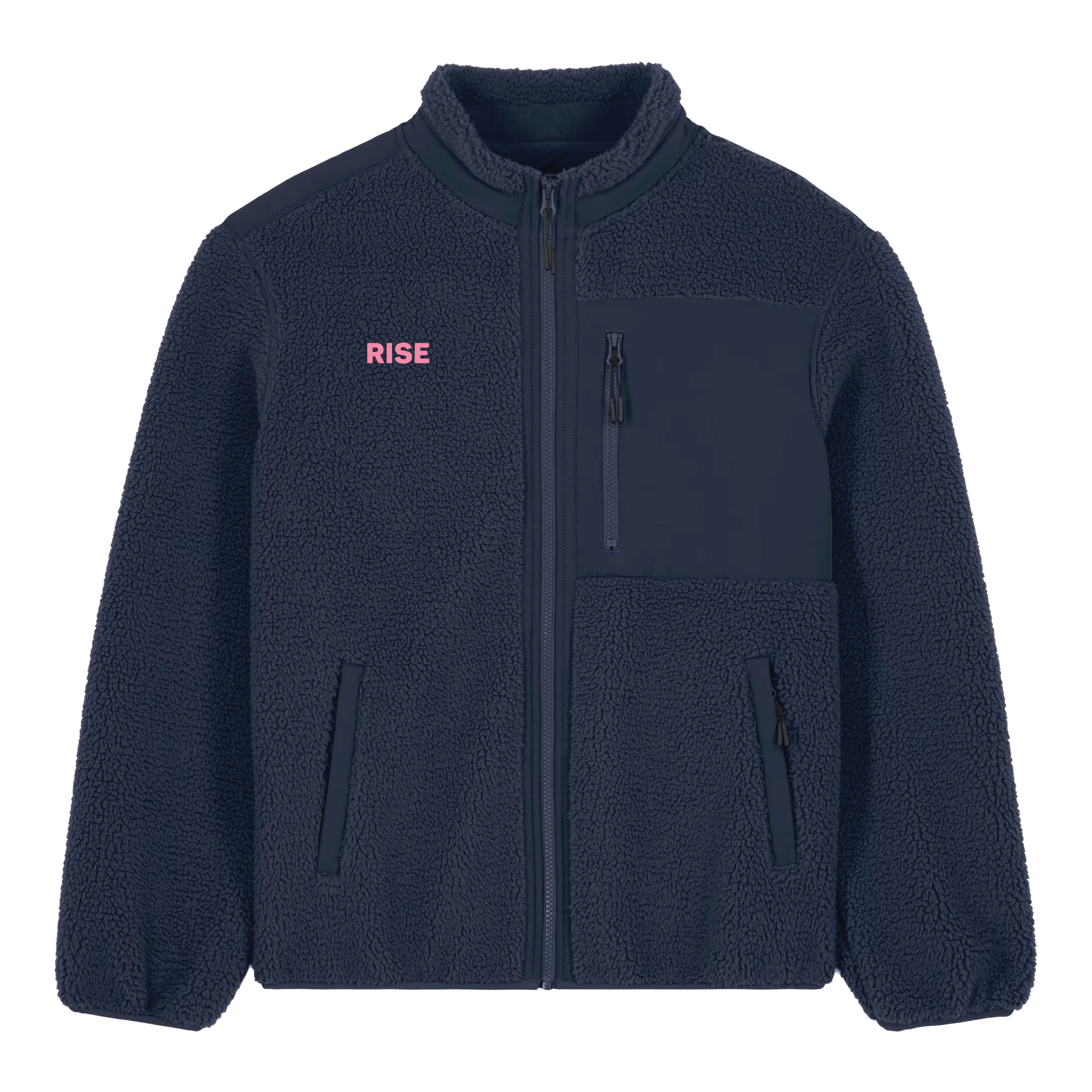Rise Fleece - French Navy Front.png