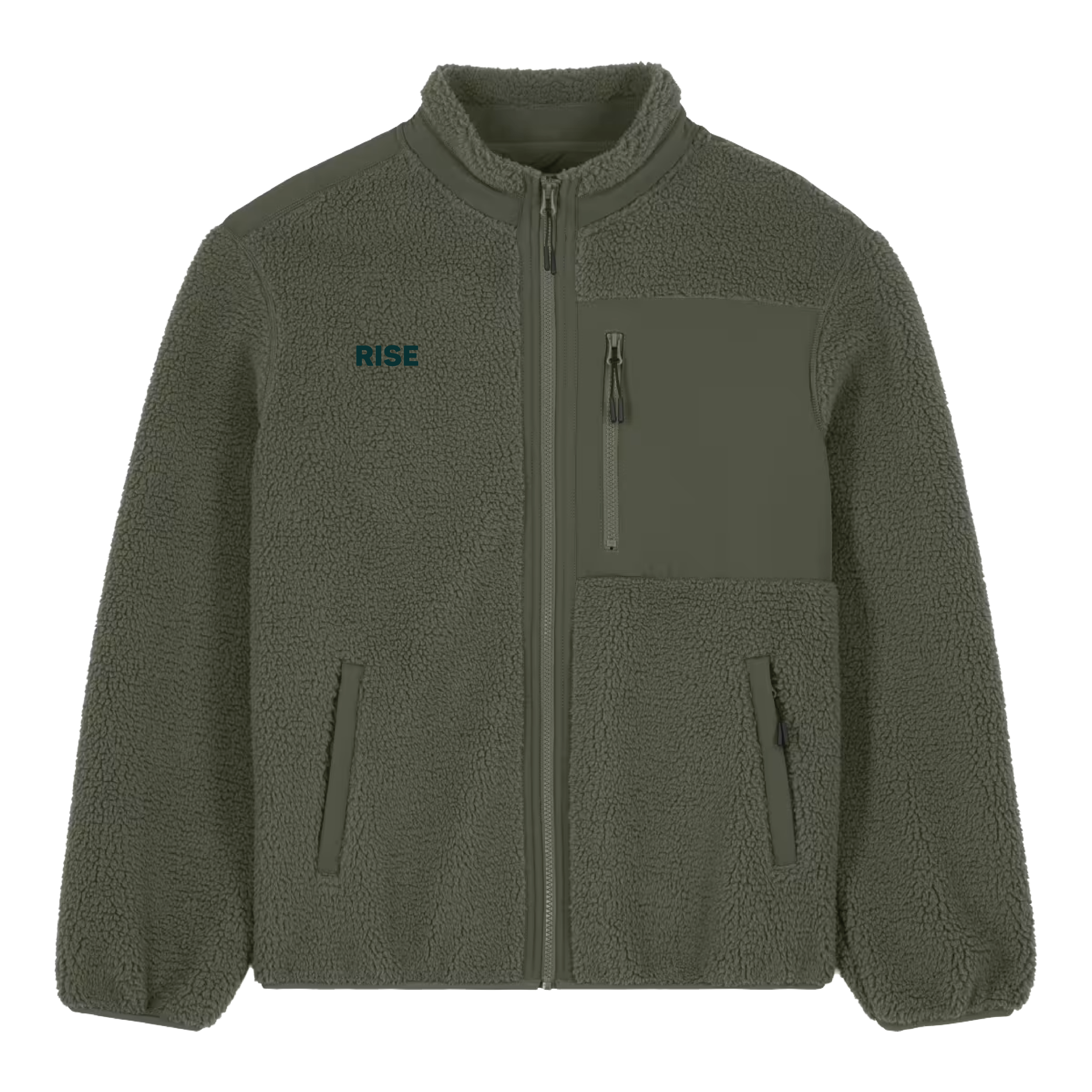 Rise Fleec - Kharki Front.png