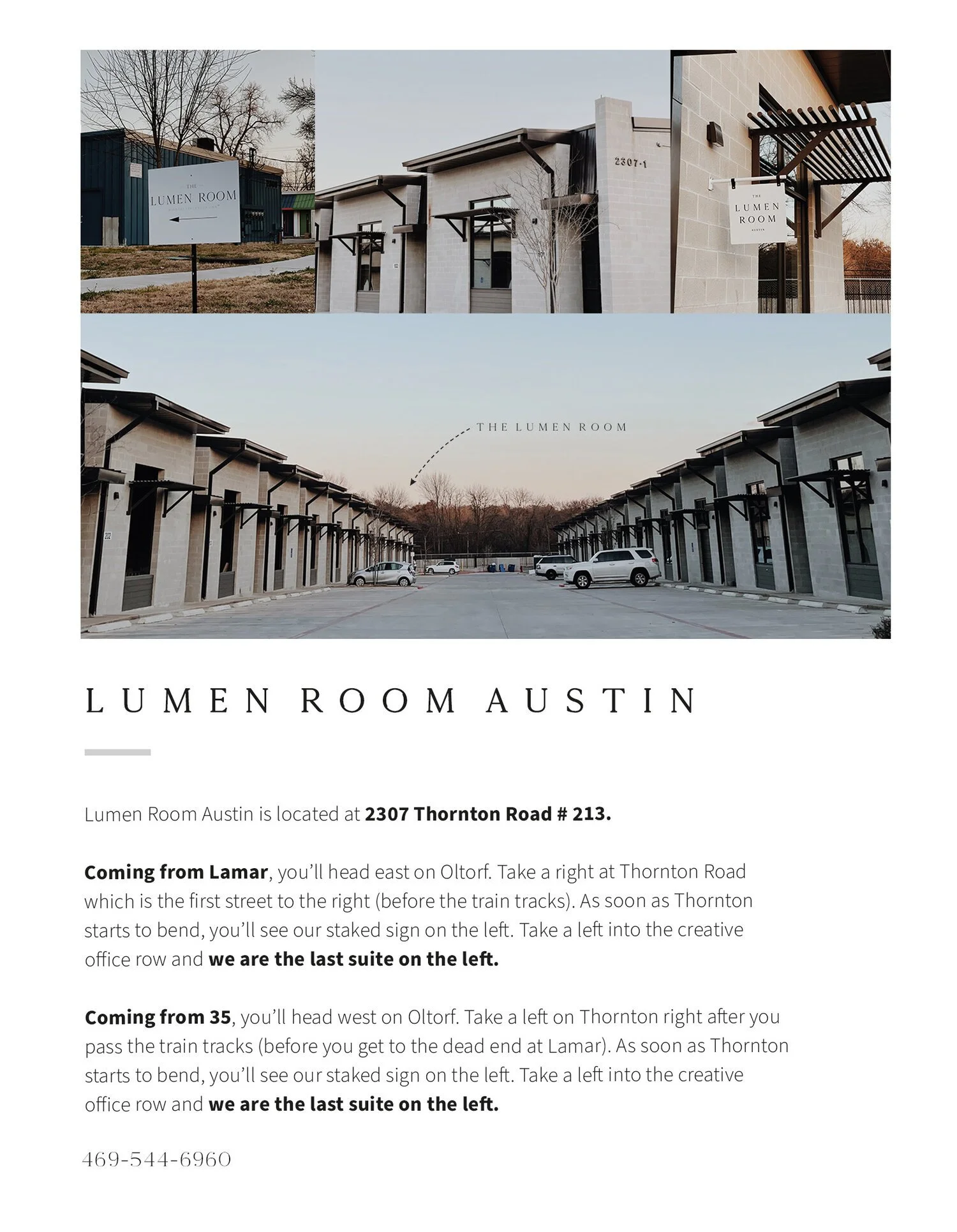 The Lumen Room Follow the Light