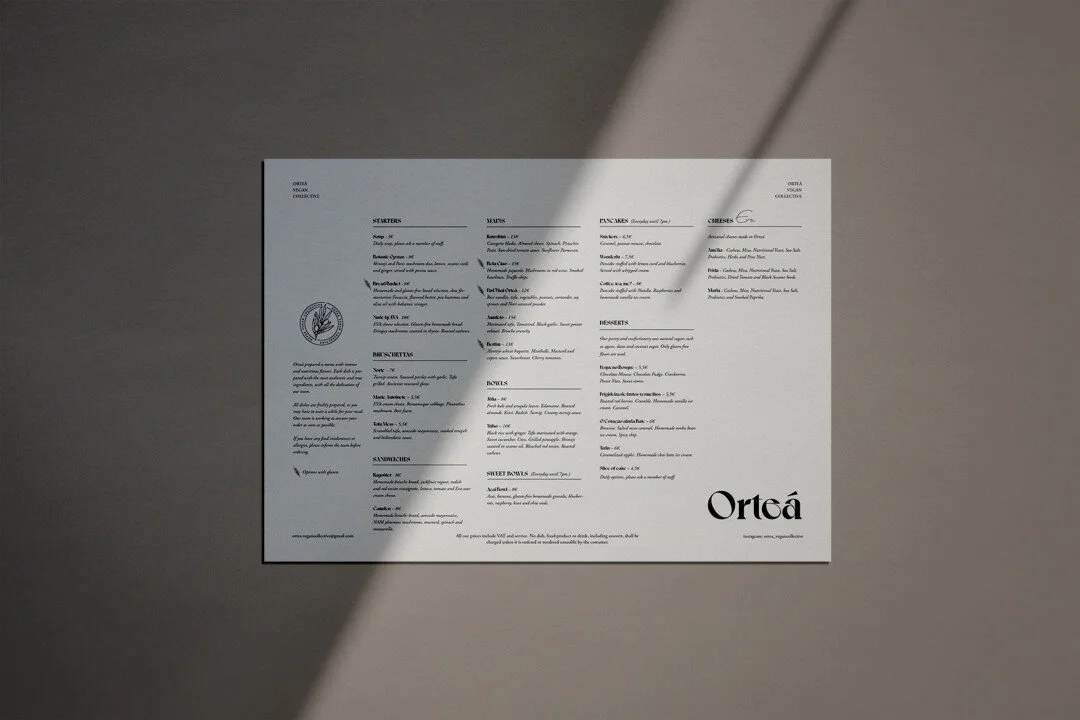 Yesterday was the release of the new menu from our client @ortea_vegancollective 🌱 go check it out!

WE THINK SOCIAL. WE SPEAK DIGITAL.

#socialmediamarketing #socialmedia #digitalmarketingagency #digitalphotography #photography