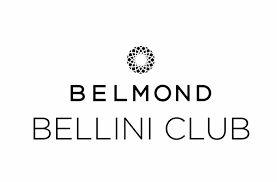 Logo with "Belmond Bellini Club" with a decorative circular emblem above the text.