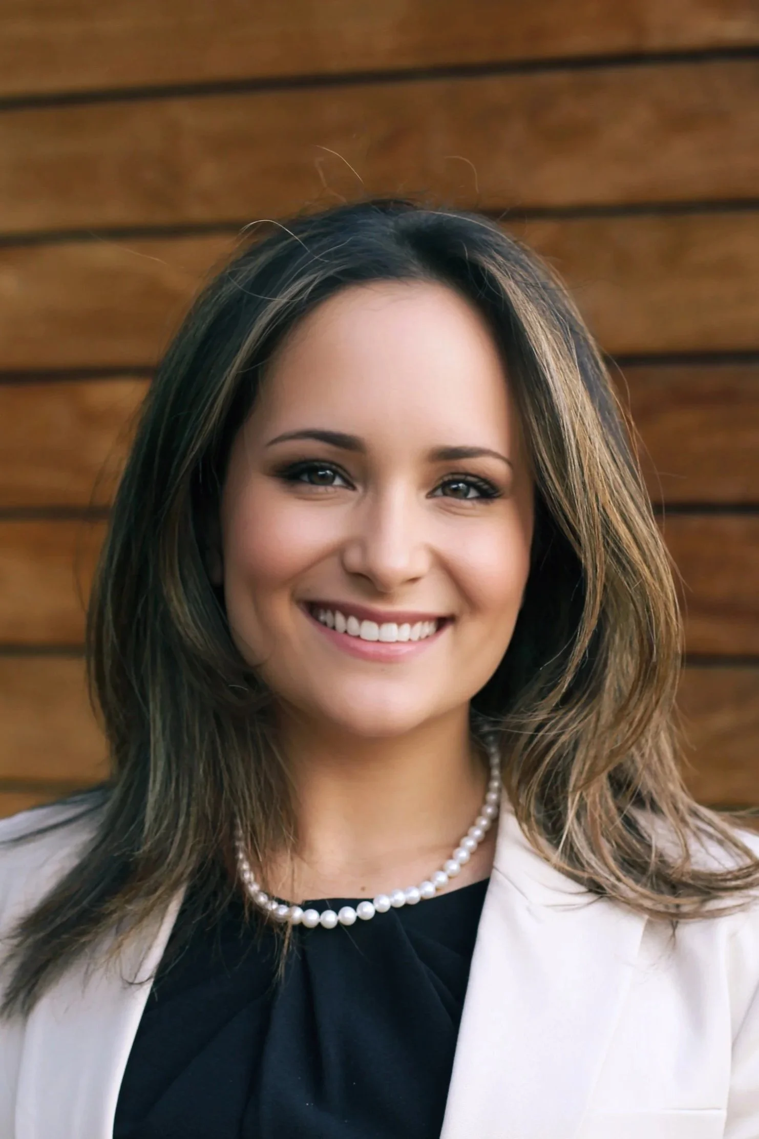 Non-profit organization female President headshot