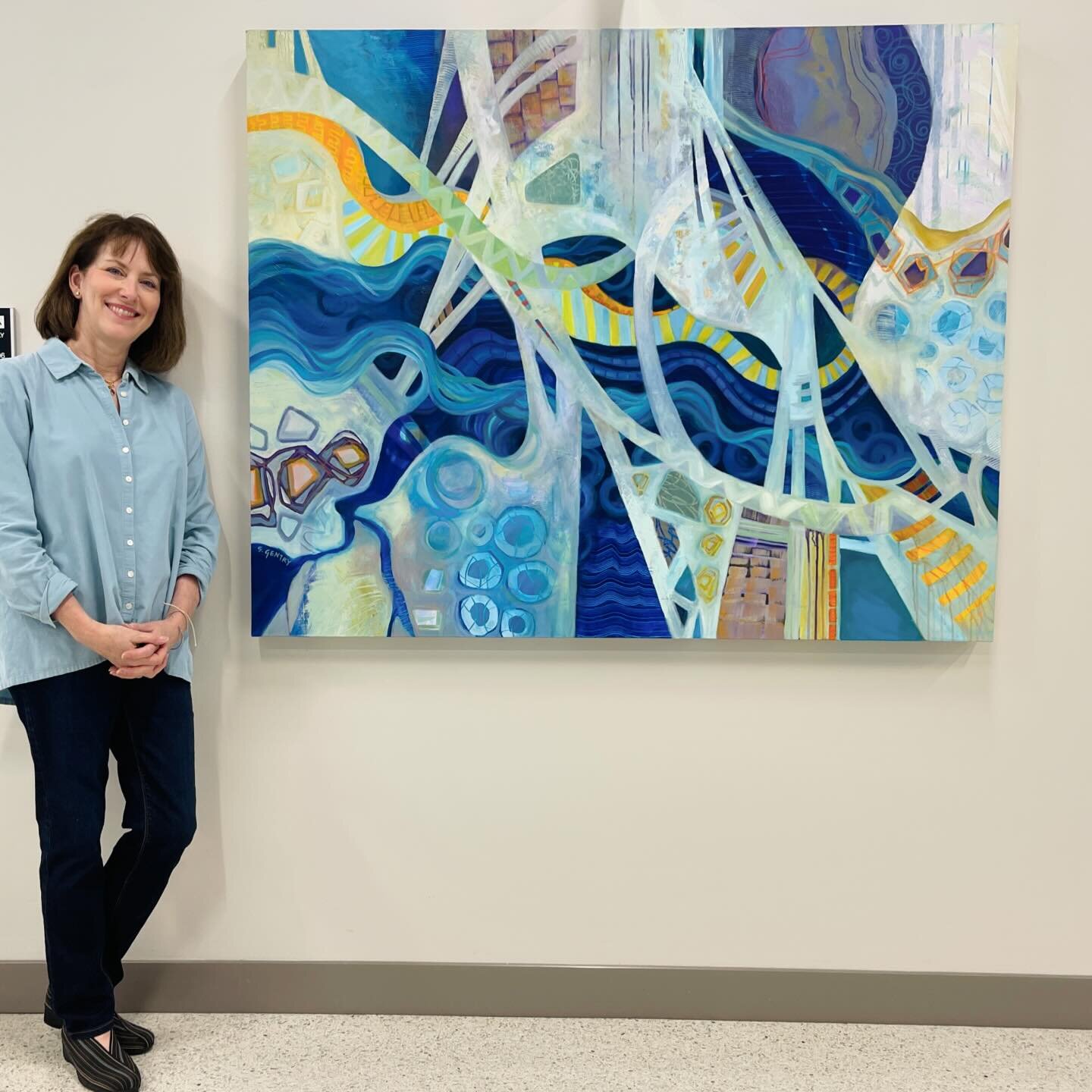 Today was a good day. 

Today marked the culmination of a project that has been in the works for several weeks. Art Group Gallery was honored to have multiple works selected for installation at The Orthopaedic and Spine Hospital at UAMS in Little Roc