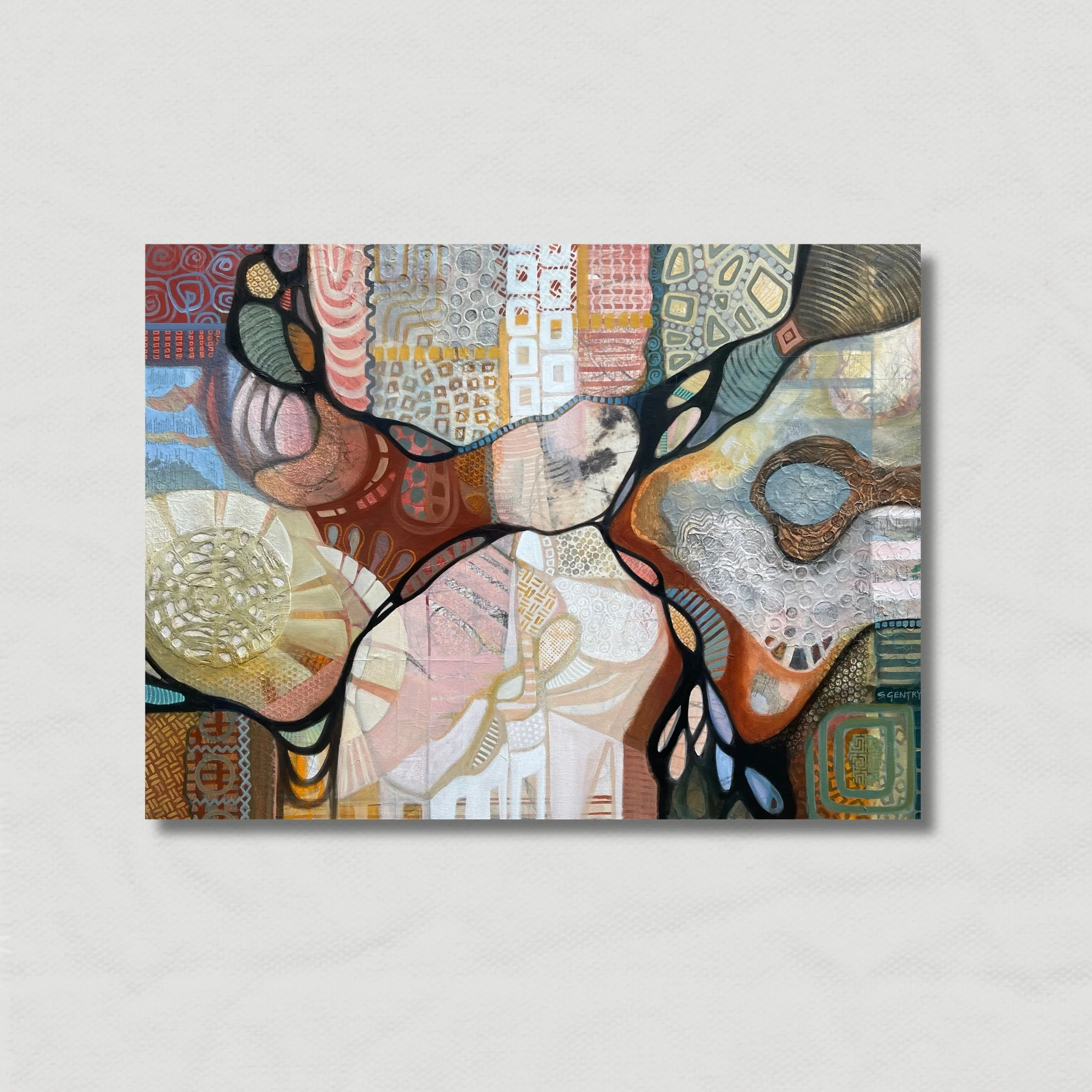 Ties That Bind // 36"x48"