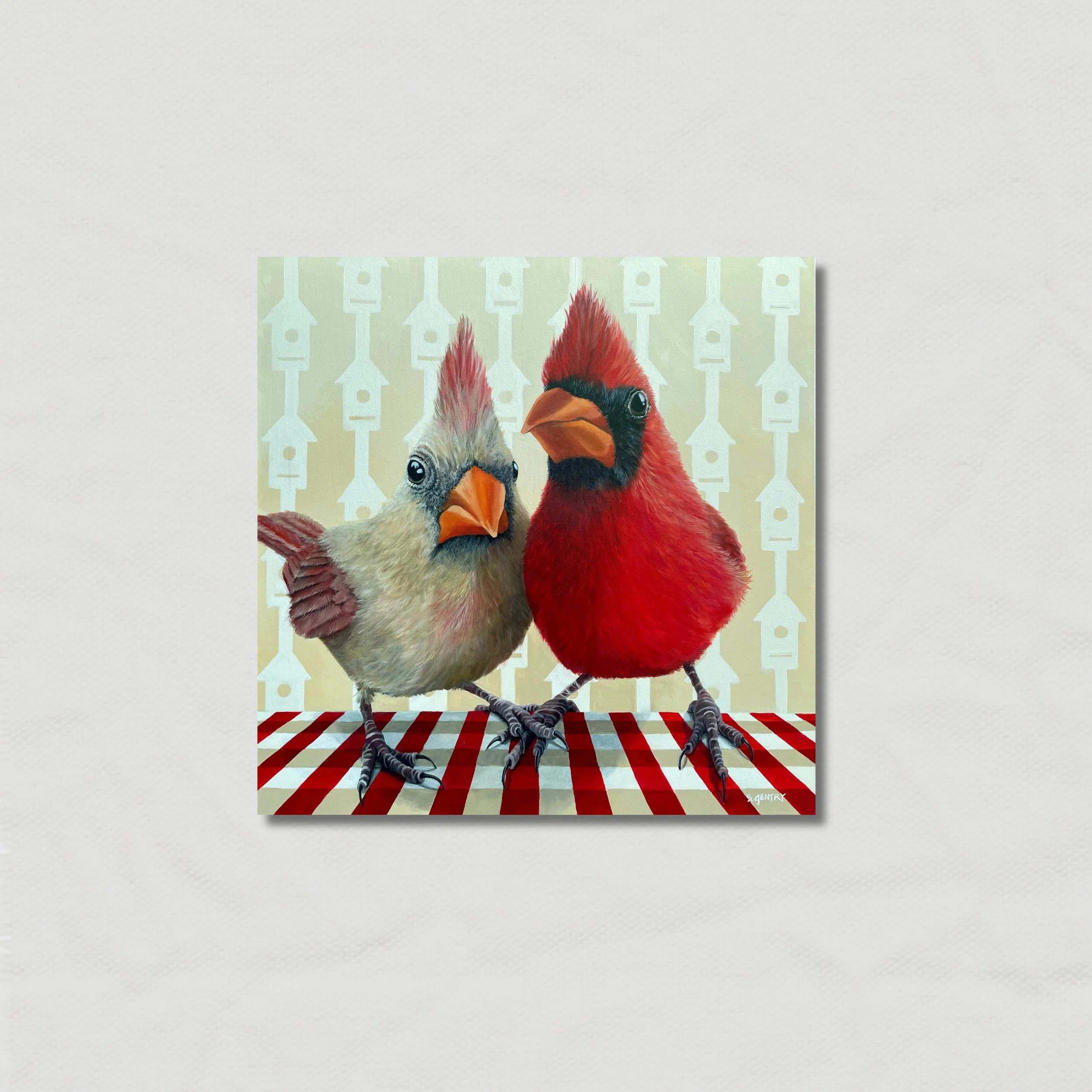The Power Couple//24"x24"