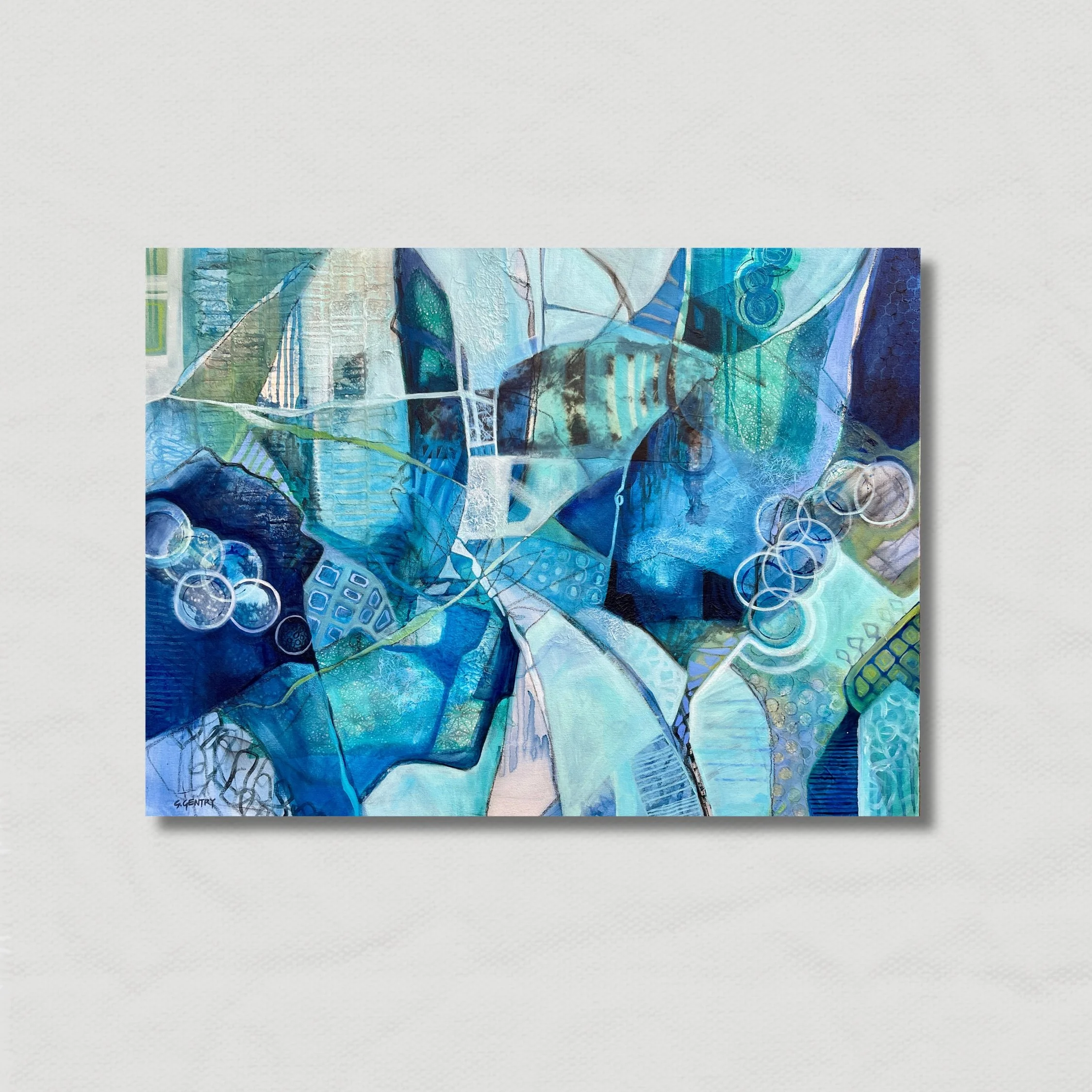 Blue Muse // 36"x48"