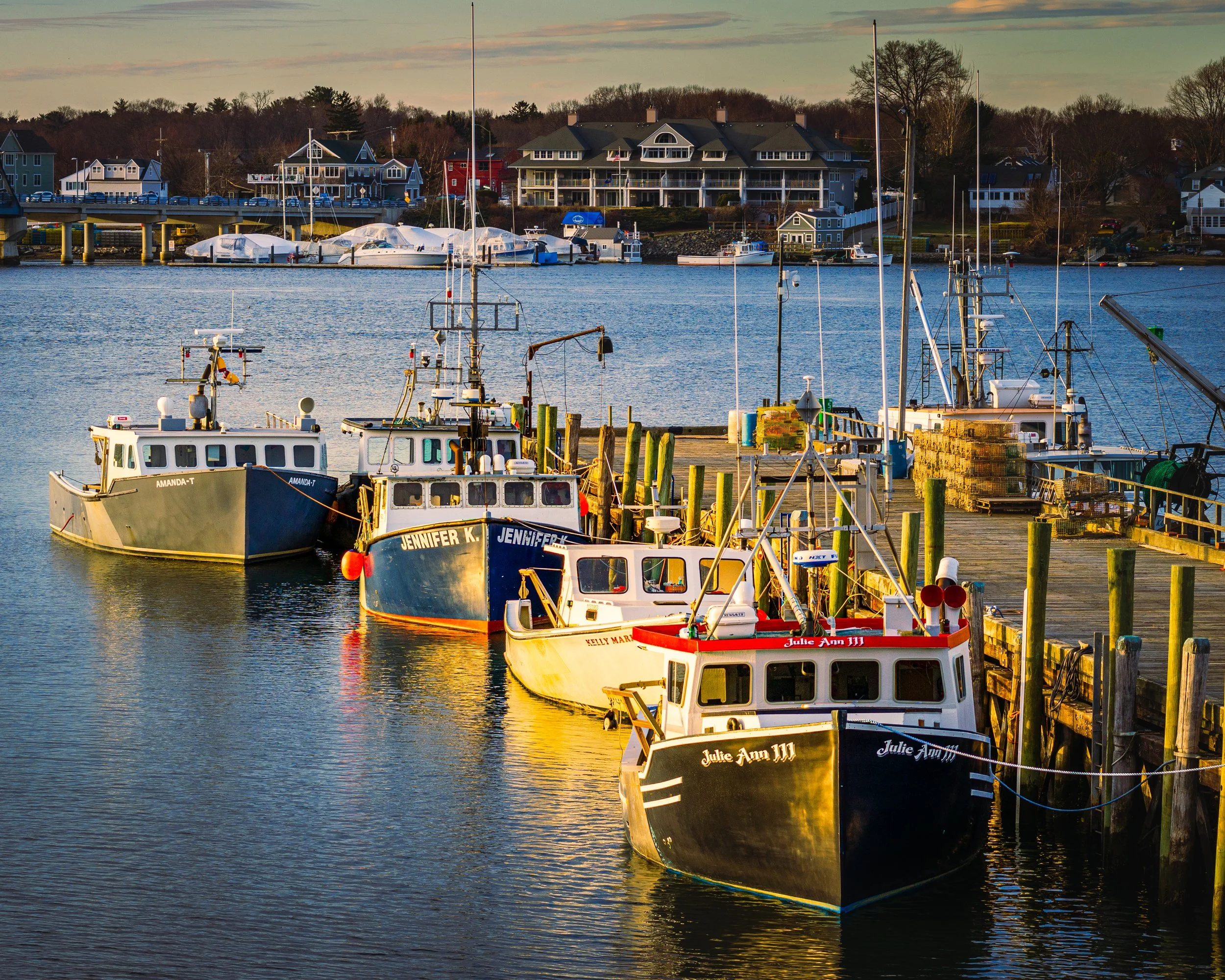 Portsmouth Boast at Sunset