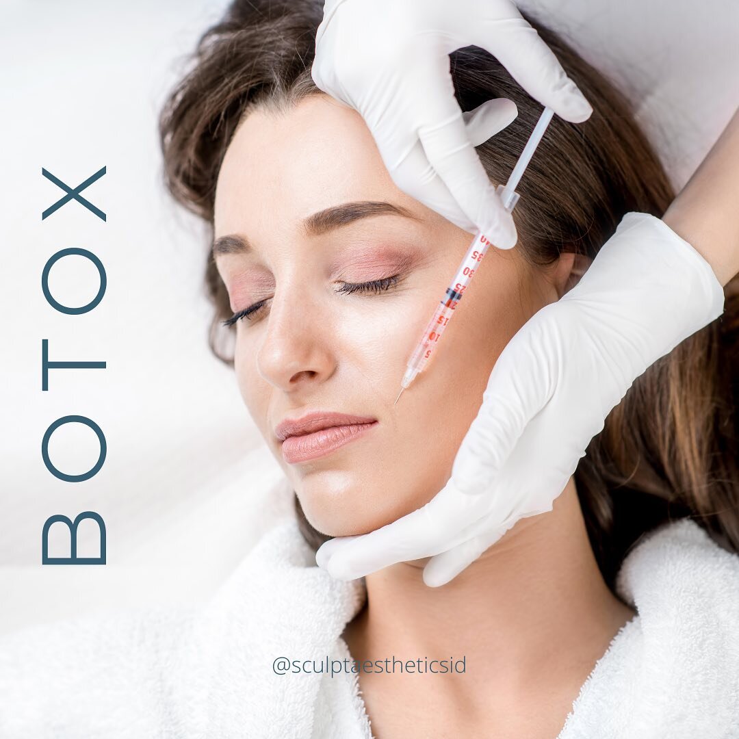 Botox💉.

Are you bothered by stubborn wrinkles on your face?.

Look no further than Sculpt Aesthetics. Our range of services includes a favorite among our clients: Botox Injections. Our team of experts will work with you to identify your specific ar