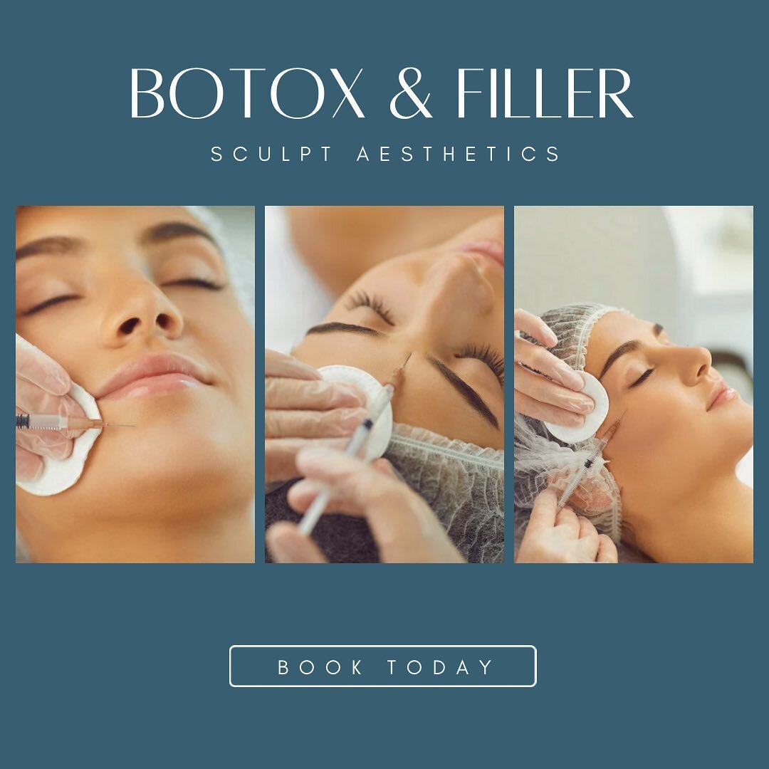 Botox &amp; Filler💉.

Looking to slow down the signs of aging?.

Look no further than our Botox and Filler Injections! At Sculpt Aesthetics, we offer a range of services to help you achieve your desired look. Whether you're looking to enhance your l