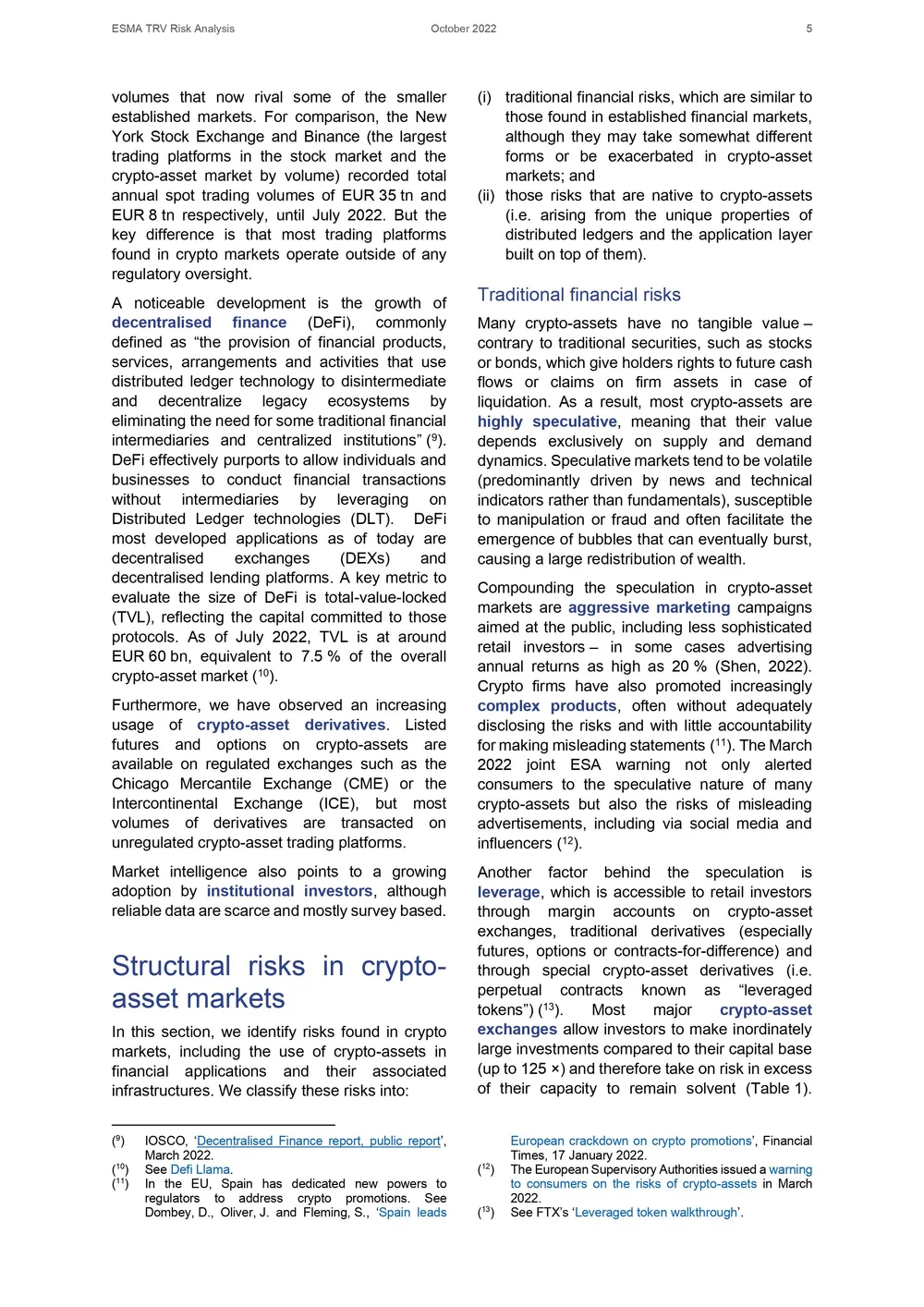 Crypto-assets and their risks for financial stability — RAO Global