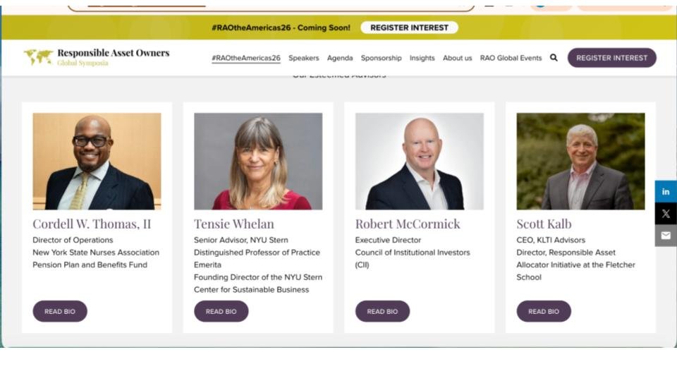 Leadership in Financial Markets: Why Advisory Boards Matter More Than Ever