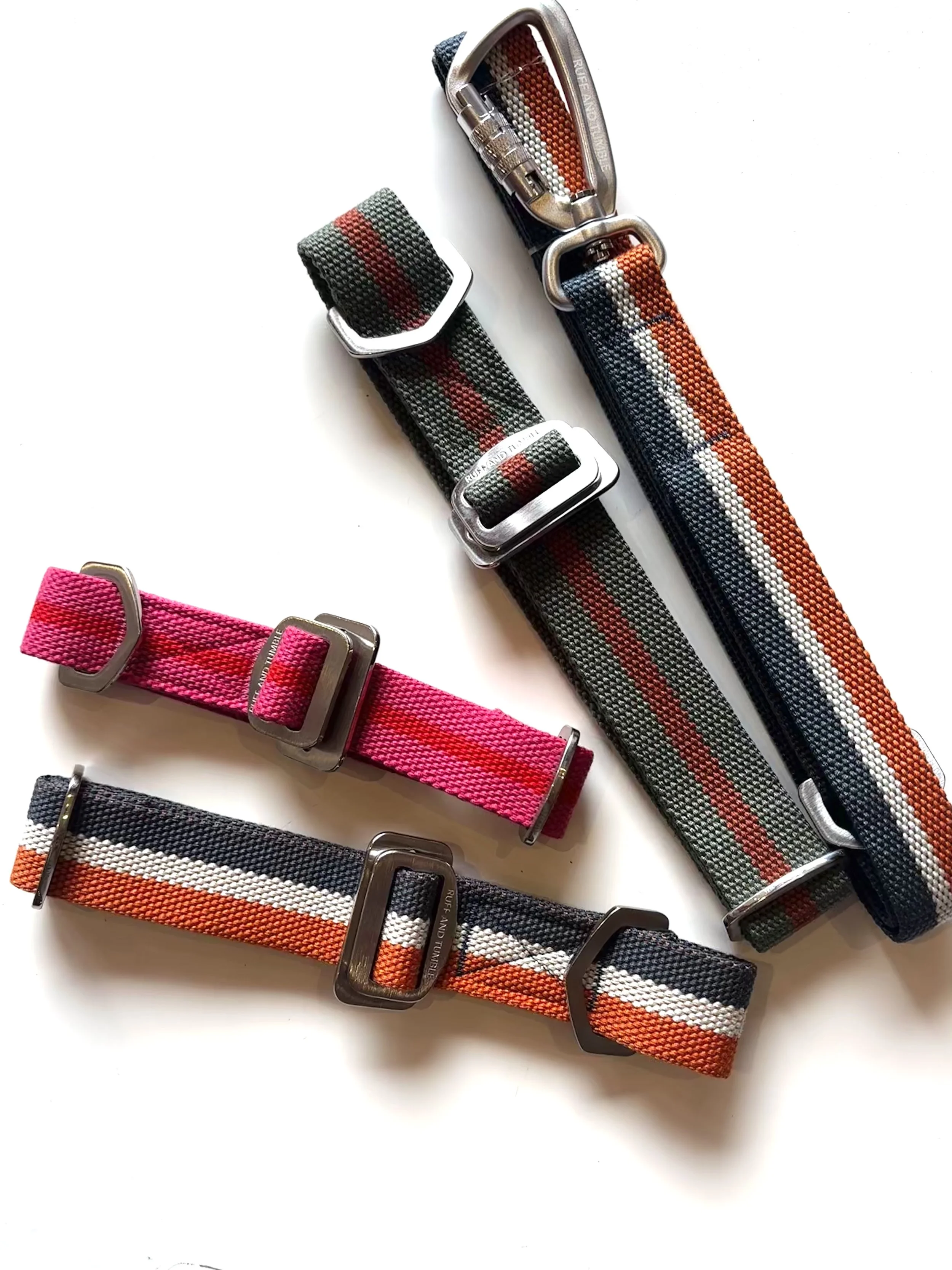 All terrain canvas collars & leads