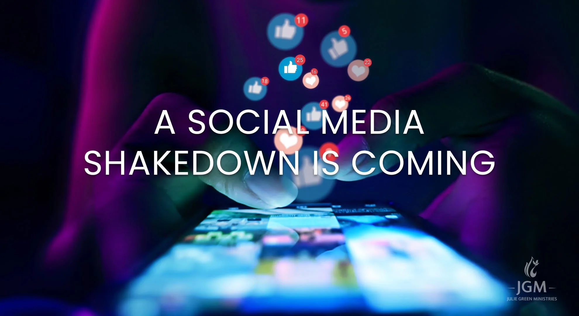 A SOCIAL MEDIA SHAKEDOWN IS COMING