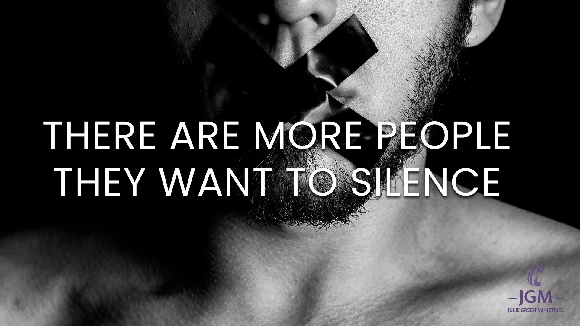 THERE ARE MORE PEOPLE THEY WANT TO SILENCE