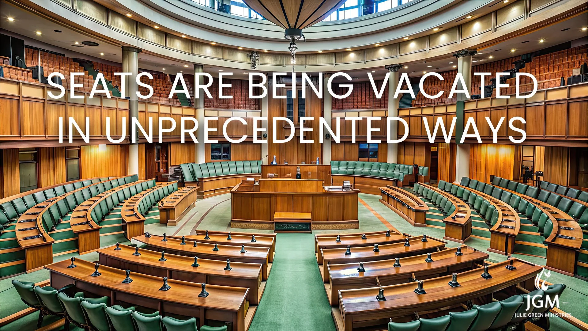 SEATS ARE BEING VACATED IN UNPRECEDENTED WAYS