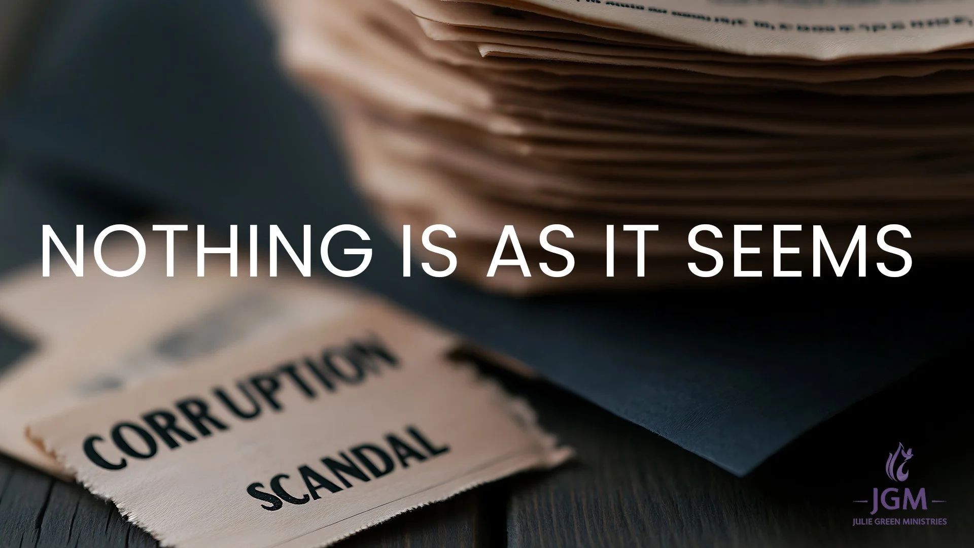 NOTHING IS AS IT SEEMS