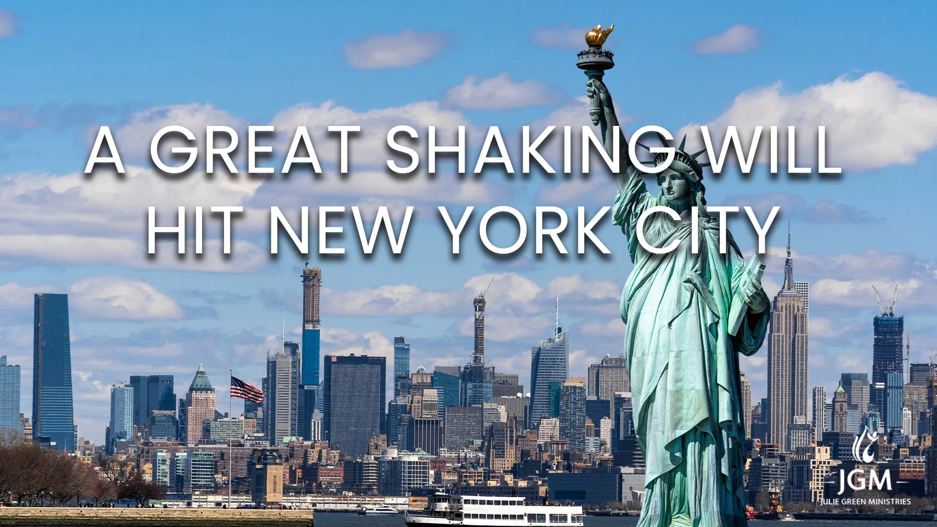 A GREAT SHAKING WILL HIT NEW YORK CITY