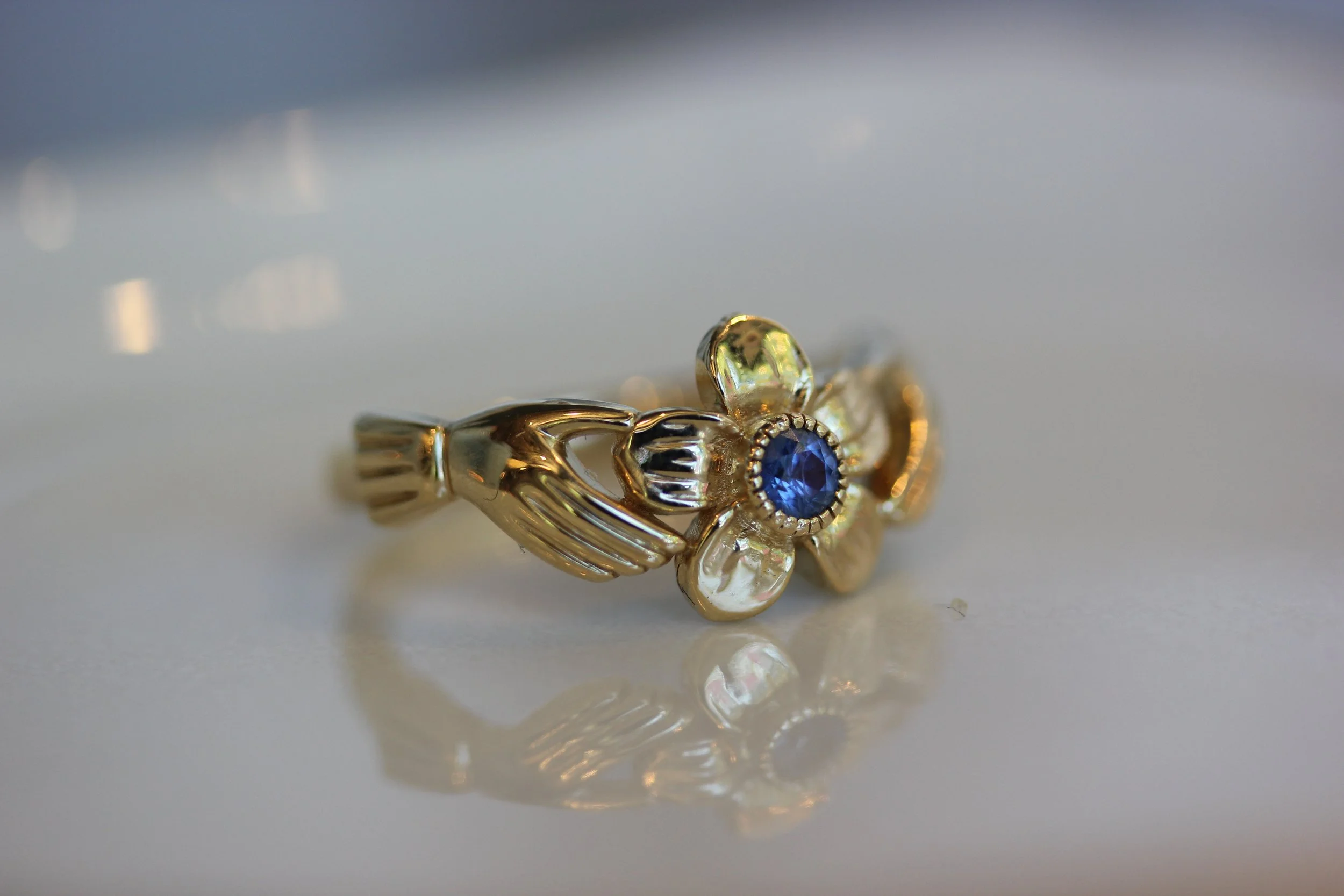 Forget-Me-Not Ring — Thistle Bess