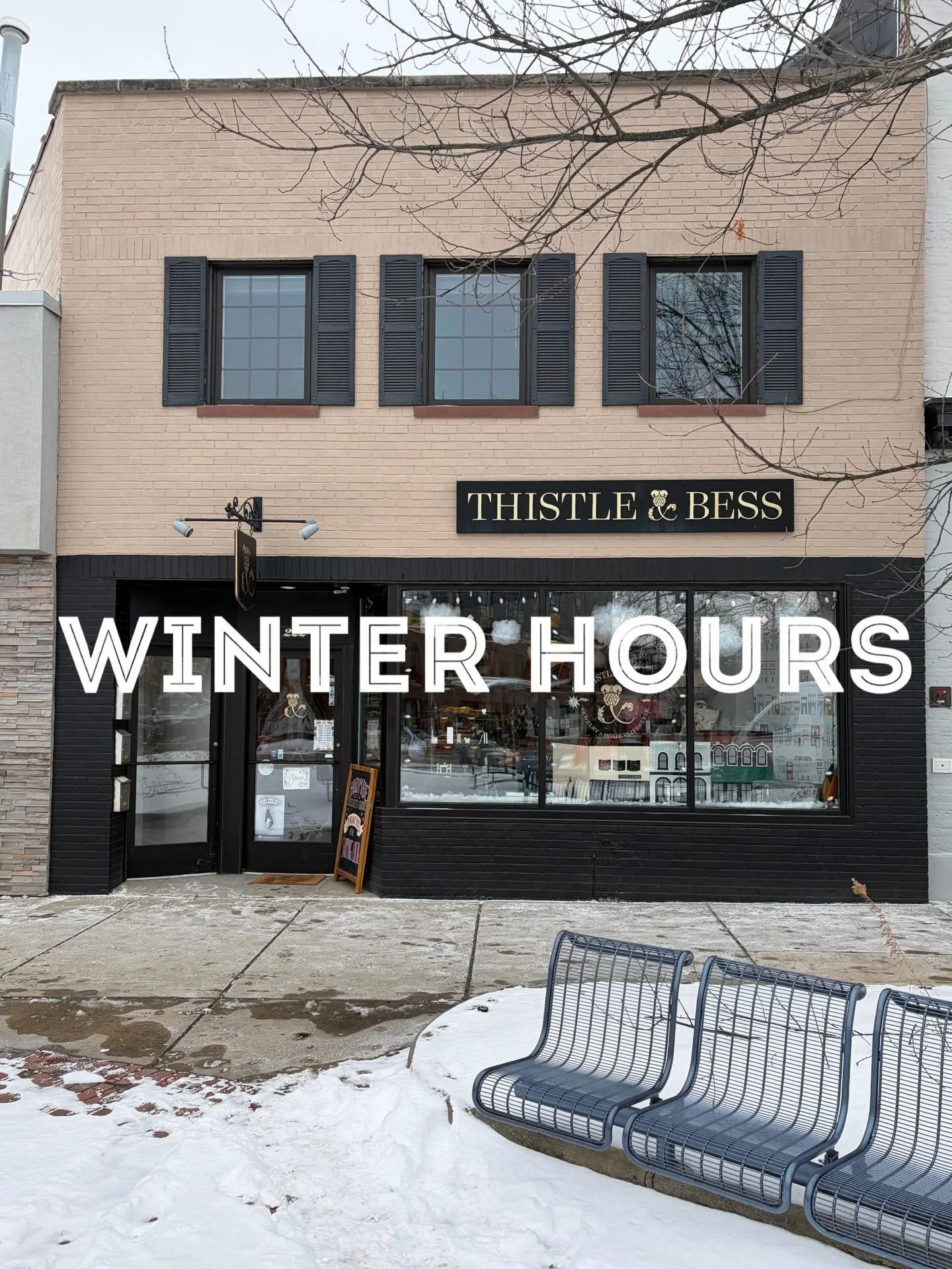 As things quiet down after the holiday hustle, we are adjusting our shop hours for the season. Our new winter hours are:
MONDAY- CLOSED
TUESDAY- CLOSED
WEDNESDAY- 11-6pm
THURSDAY- 11-6pm
FRIDAY- 11-6pm
SATURDAY- 11-5pm
SUNDAY- 11-4pm 
❄️❄️❄️❄️❄️❄️❄️❄