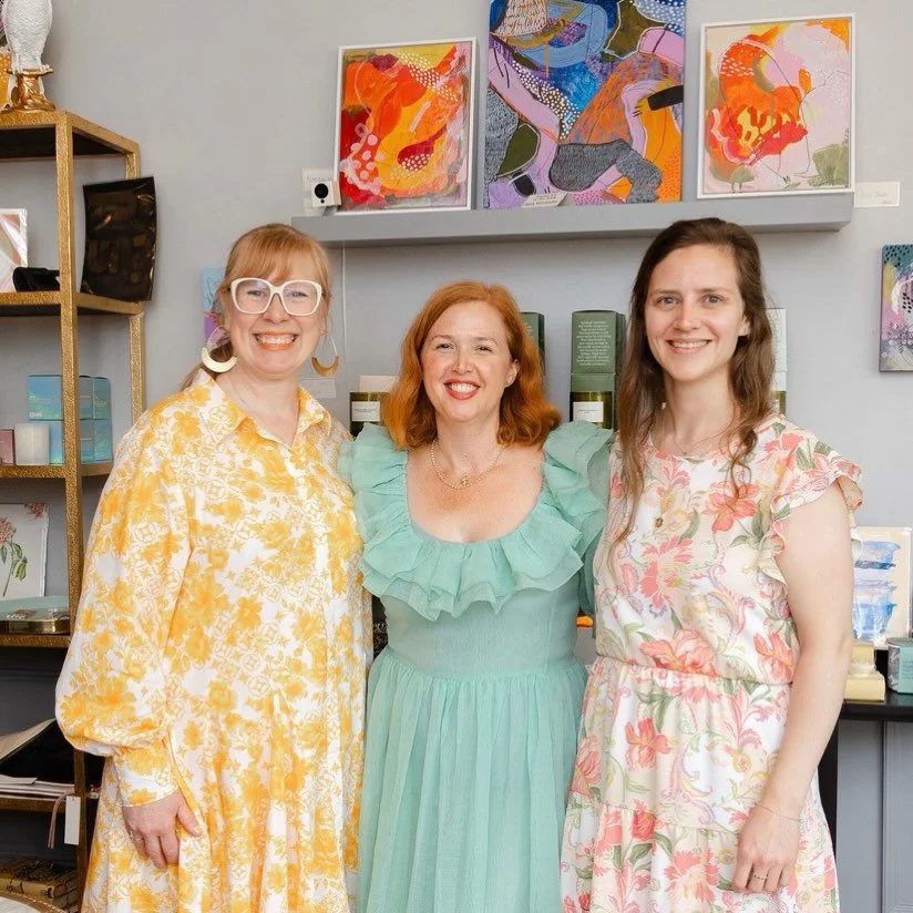 ❤️ Just a quick little post to thank the best team around!  There are so many things that go on behind the scenes of a small business and this small but mighty team keeps things running smoothly AND makes visiting the shop a delight. I thank my lucky