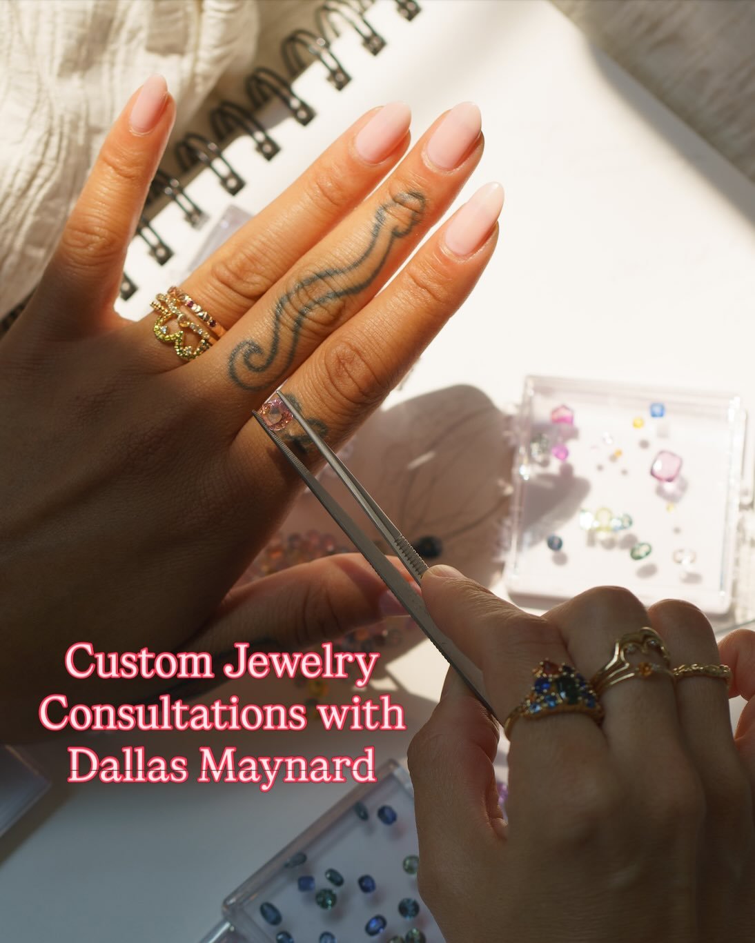 Chicago-based jeweler and certified gemologist @dallasmaynard will be hosting Custom Jewelry Consultations at T&amp;B on Sunday, May 3. Appointments last about 30-45 minutes and can be anywhere from causal interest to design concept in mind. 

Dallas