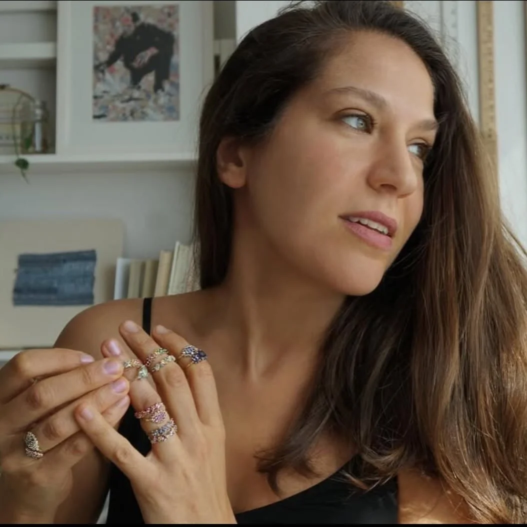 Jeweler @rutareifenjewelry will be coming to the shop on June 6 &amp; 7 for a fine jewelry Trunk Show 🌈 Fun fact- Ruta herself doesn&rsquo;t wear any jewelry. She doesn&rsquo;t even have her ears pierced! But she was introduced to gold smithing at C