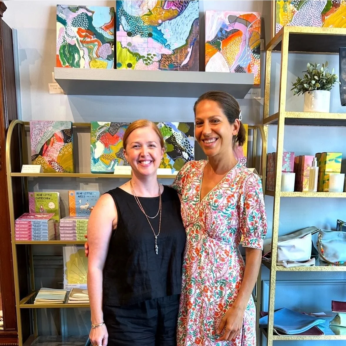 Come meet jeweler @rutareifenjewelry this weekend and shop a colorful selection of her fine jewelry ✨ One of the most important parts of T&amp;B are the relationships that we build in our little community. We love having the talented artists who make