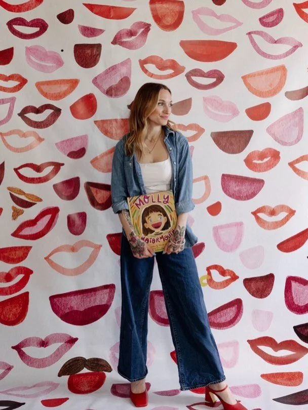 Join us on Saturday, July 25 from 2-5pm for a celebration of children&rsquo;s book Molly MotorMouth! Author @booksby.monicacleary grew up in Ann Arbor and included some of her favorite Ann Arbor spots and people in the book, including Bob the butcher