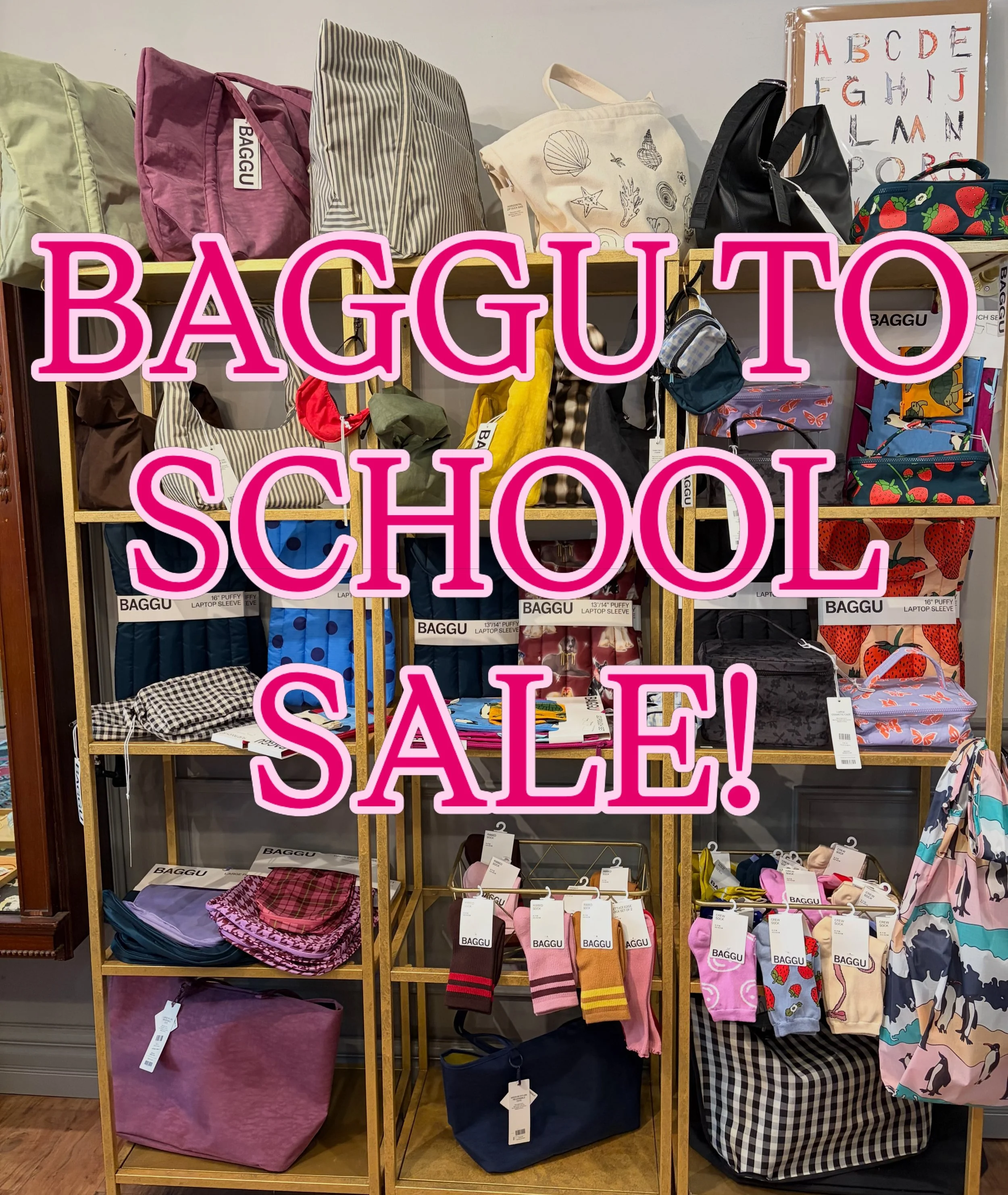 Welcome fall in style with 20% off of all Baggu products this week! Enter coupon code BAGGU20 online to receive the discount. Shopping in-store? The discount will be applied automatically at checkout #backtoschool #sale #shopsmall #shoplocal #annarbo