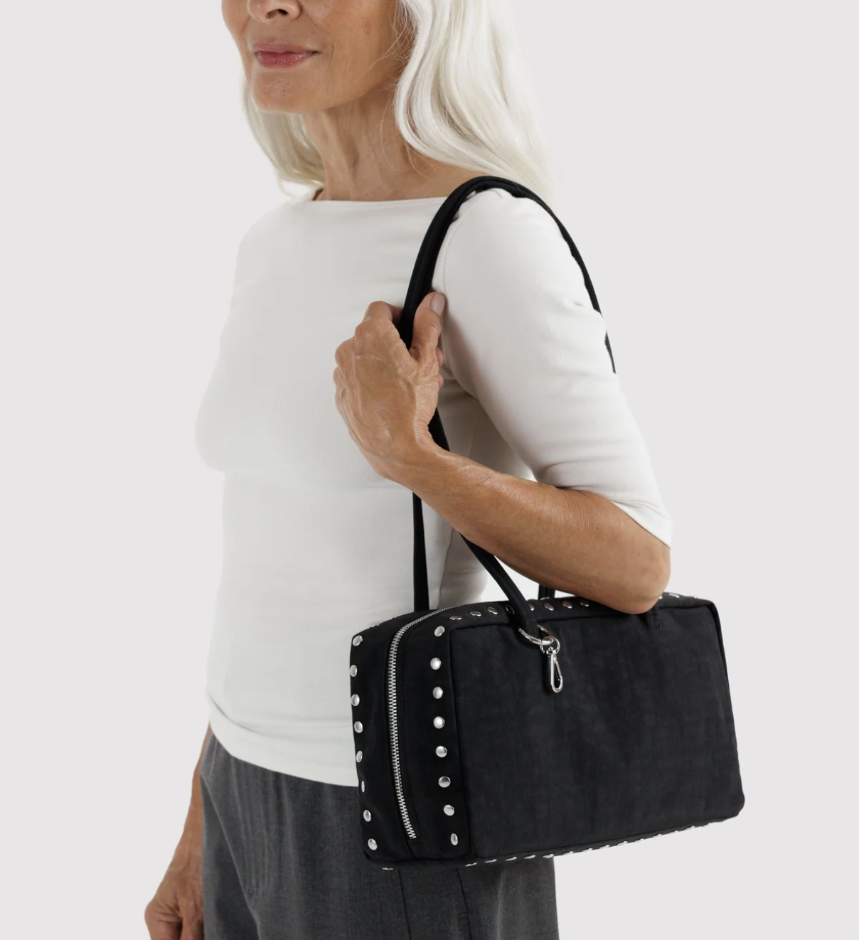 Baggu Nylon Bowler Bag