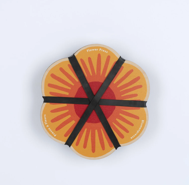 Flower Shaped Press- Yellow