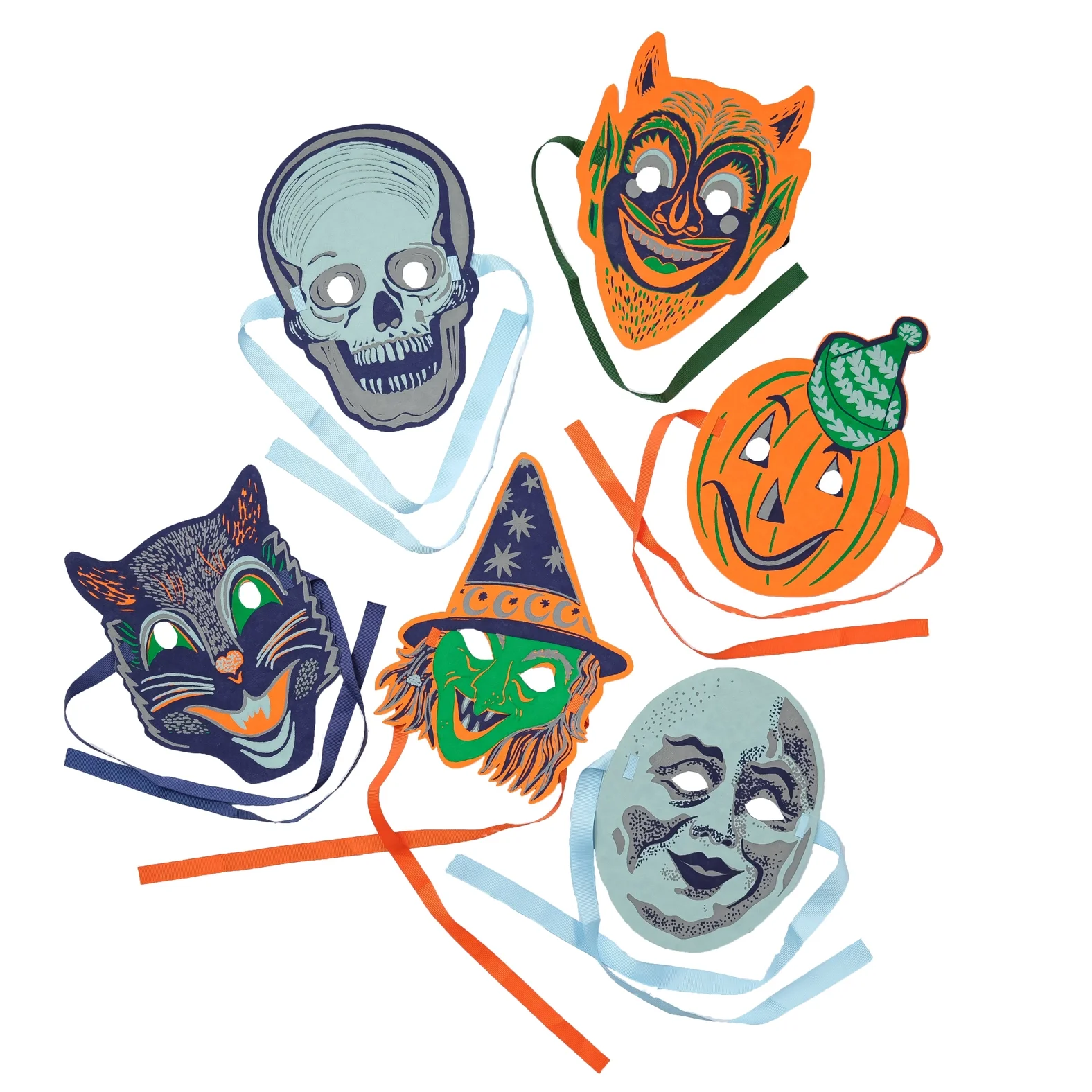 Halloween Paper Masks