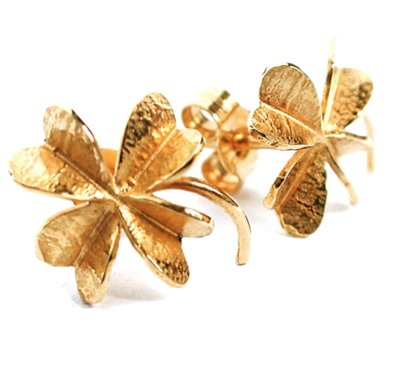 Lucky Clover Studs