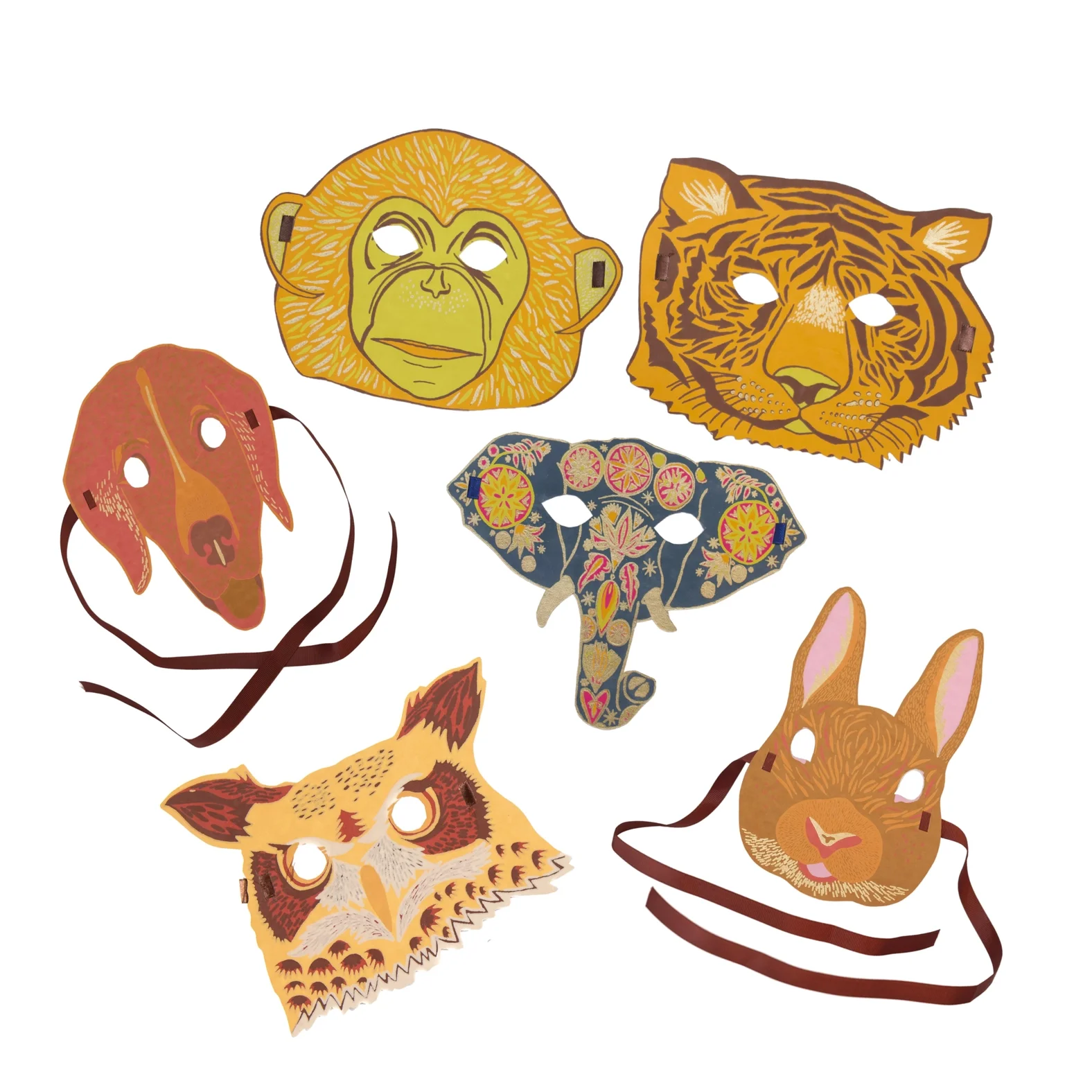 Animal Paper Masks