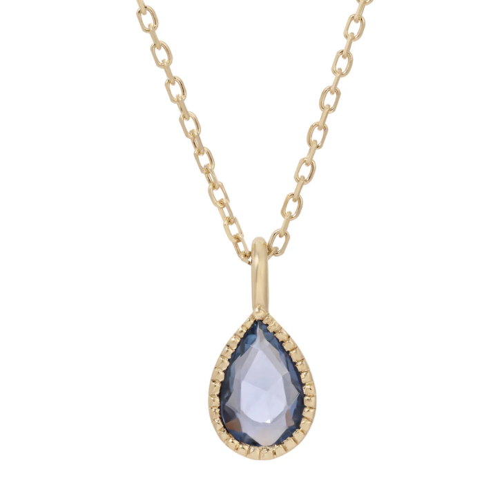 Blue Sapphire Lento Necklace