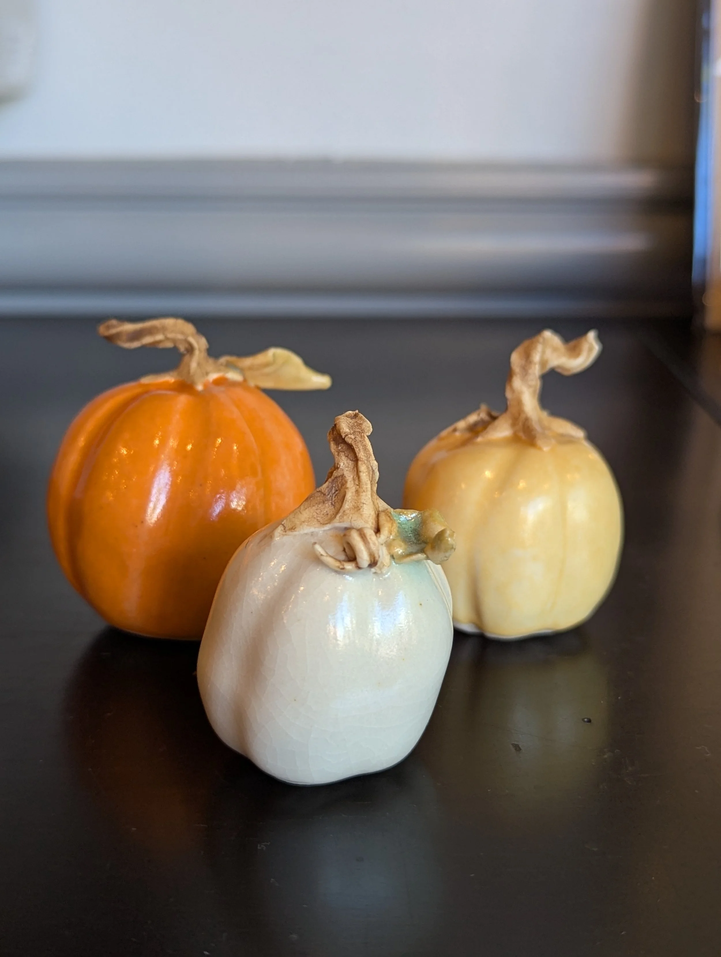 Clay Pumpkins