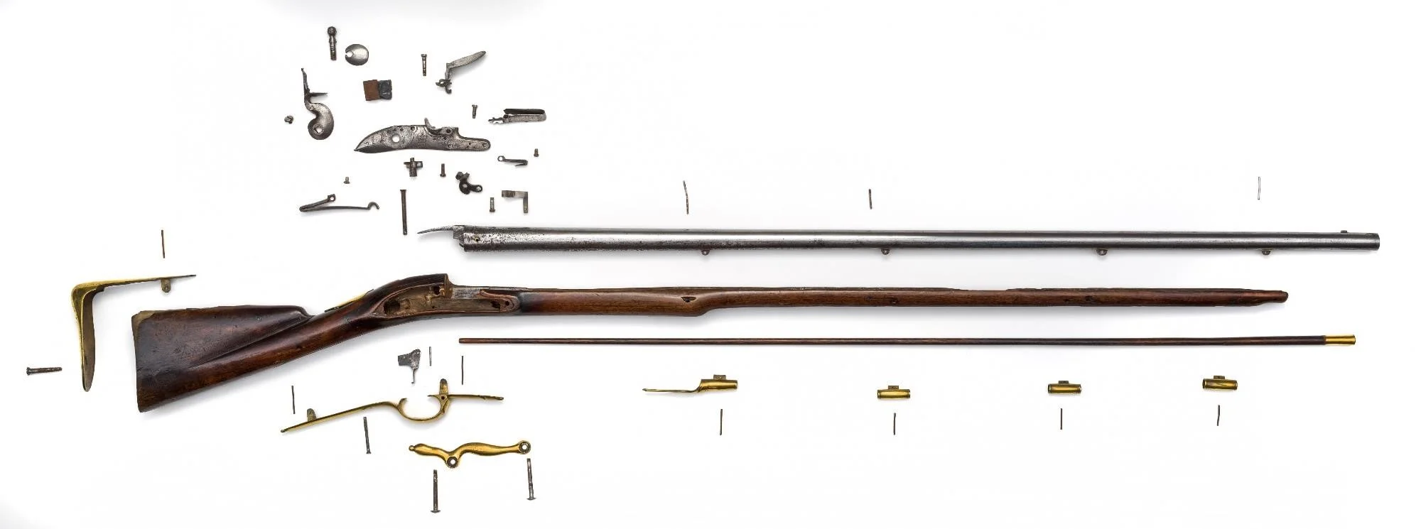 Fully Disassembled Brown Bess