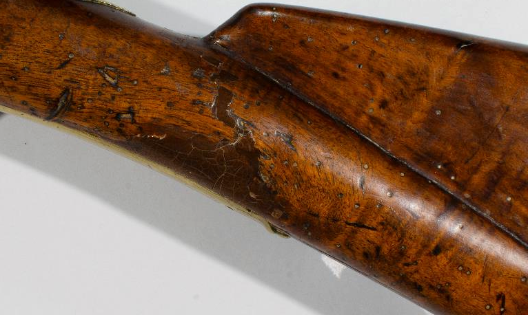 Before treatment of an old fill