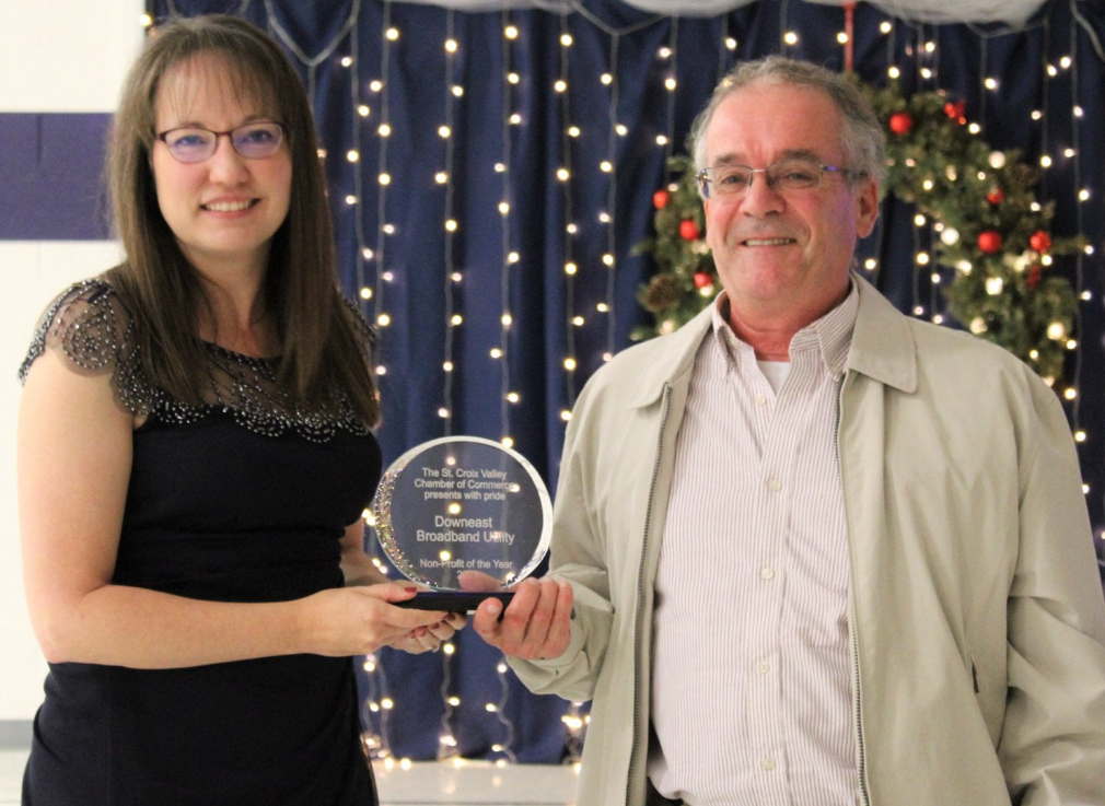 Photo of Danny Sullivan President Receiving an Award