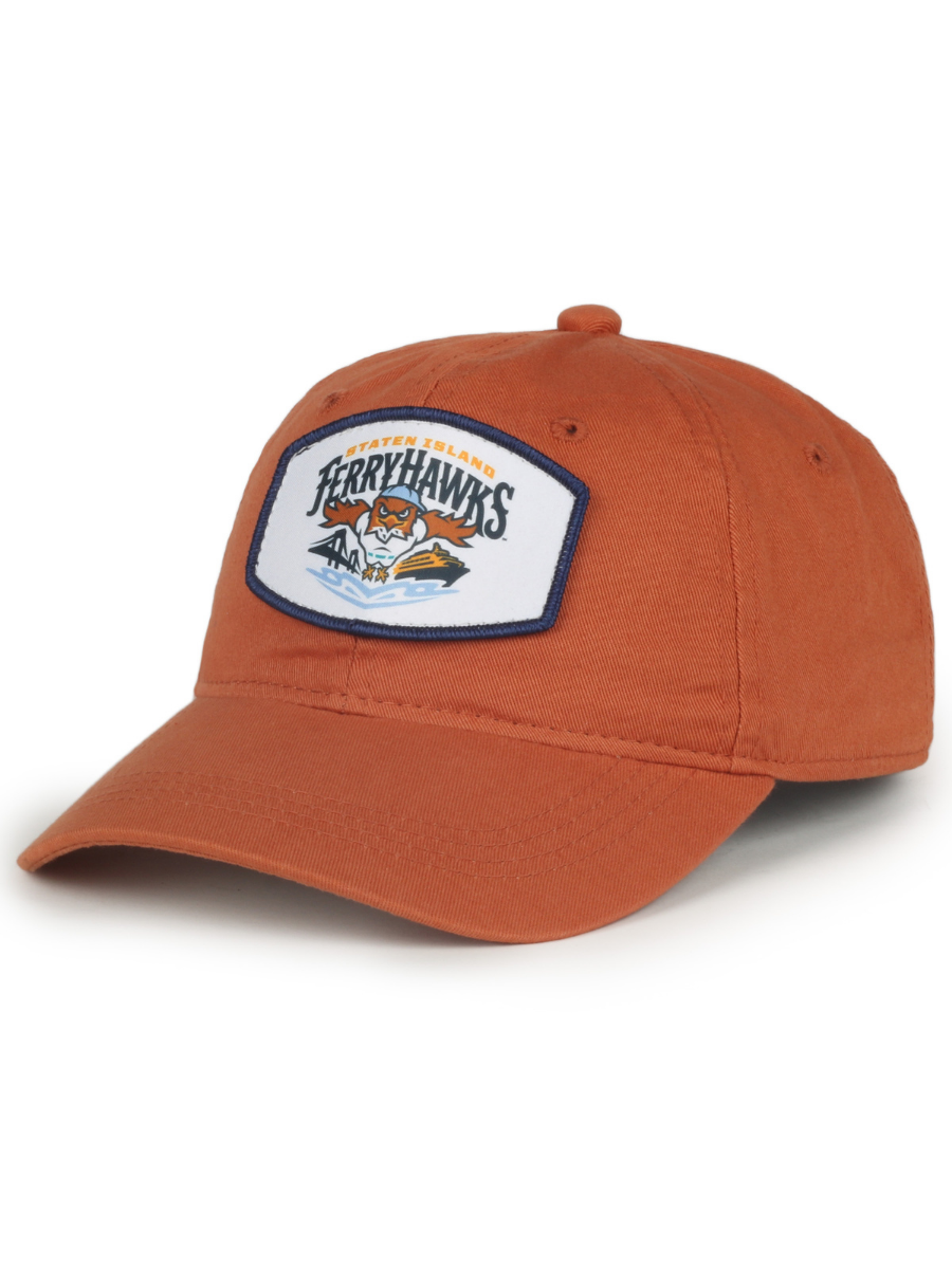 Orange Hawk Patch Hat — Staten Island FerryHawks | Atlantic League Baseball