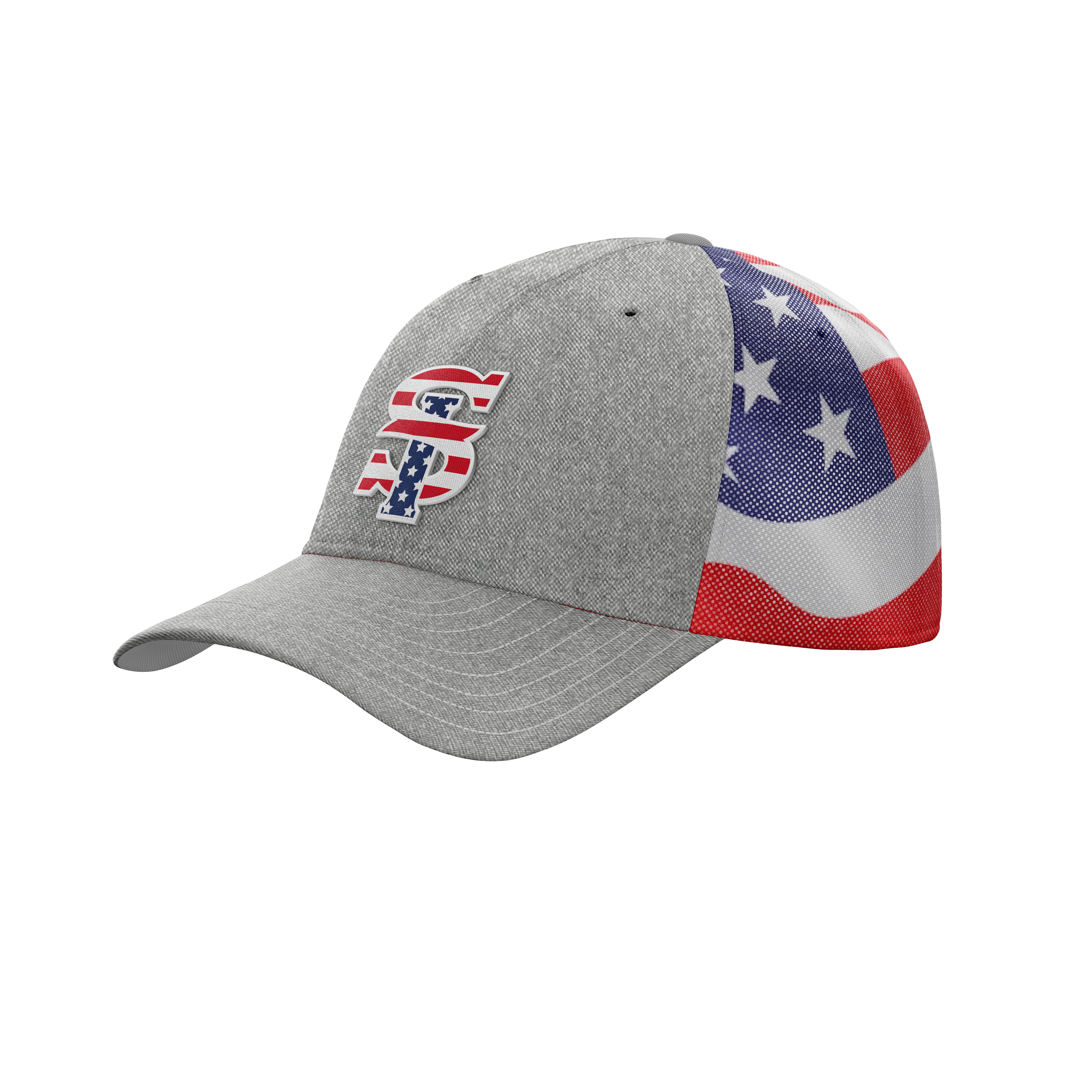 USA Mesh Snapback Hat