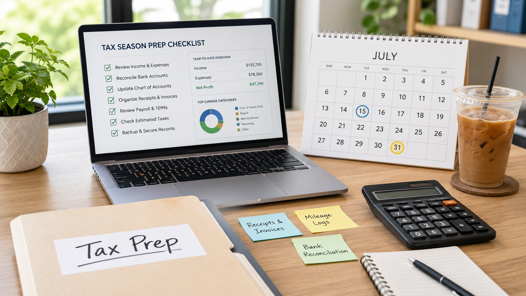Tax Season Is Easier When You Start Before January