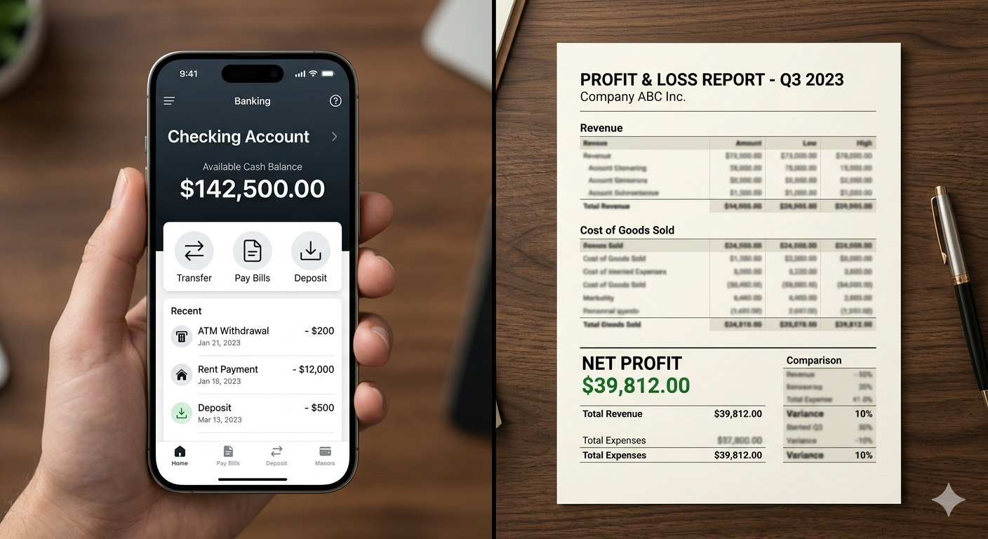 Your Bank Balance Is Not Your Profit