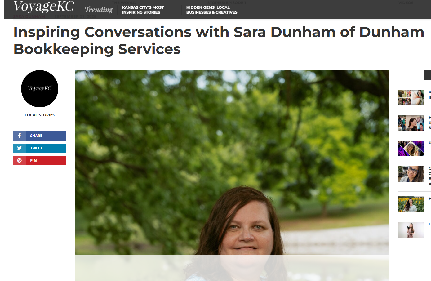 Apparently I’m a Hidden Gem: My VoyageKC Interview + a Newsletter You Might Be Missing
